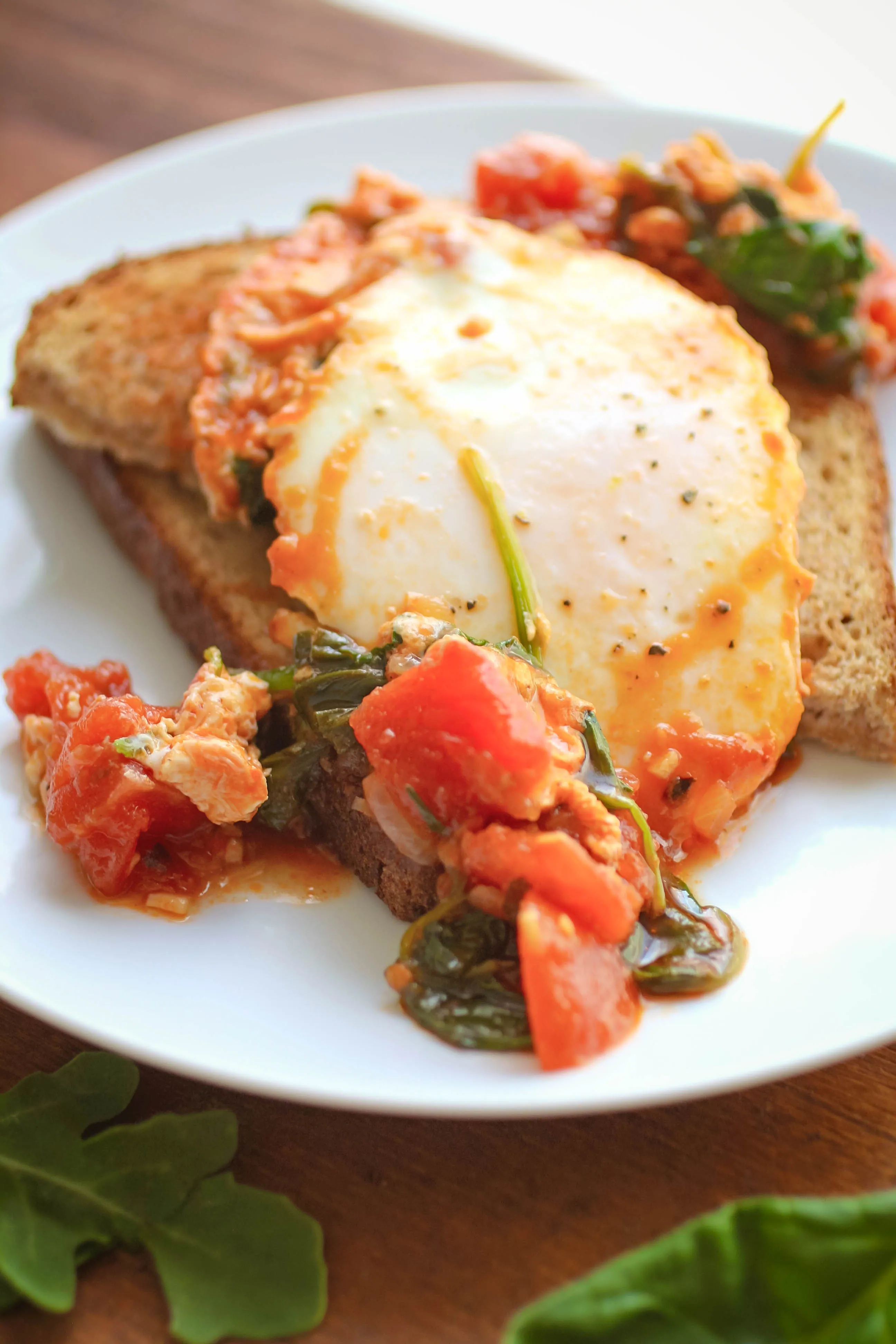 Eggs in Hatch Chile-Spiced Tomato Sauce is a great dish for any meal. Eggs in Hatch Chile-Spiced Tomato Sauce is a delightful dish to serve for any meal.