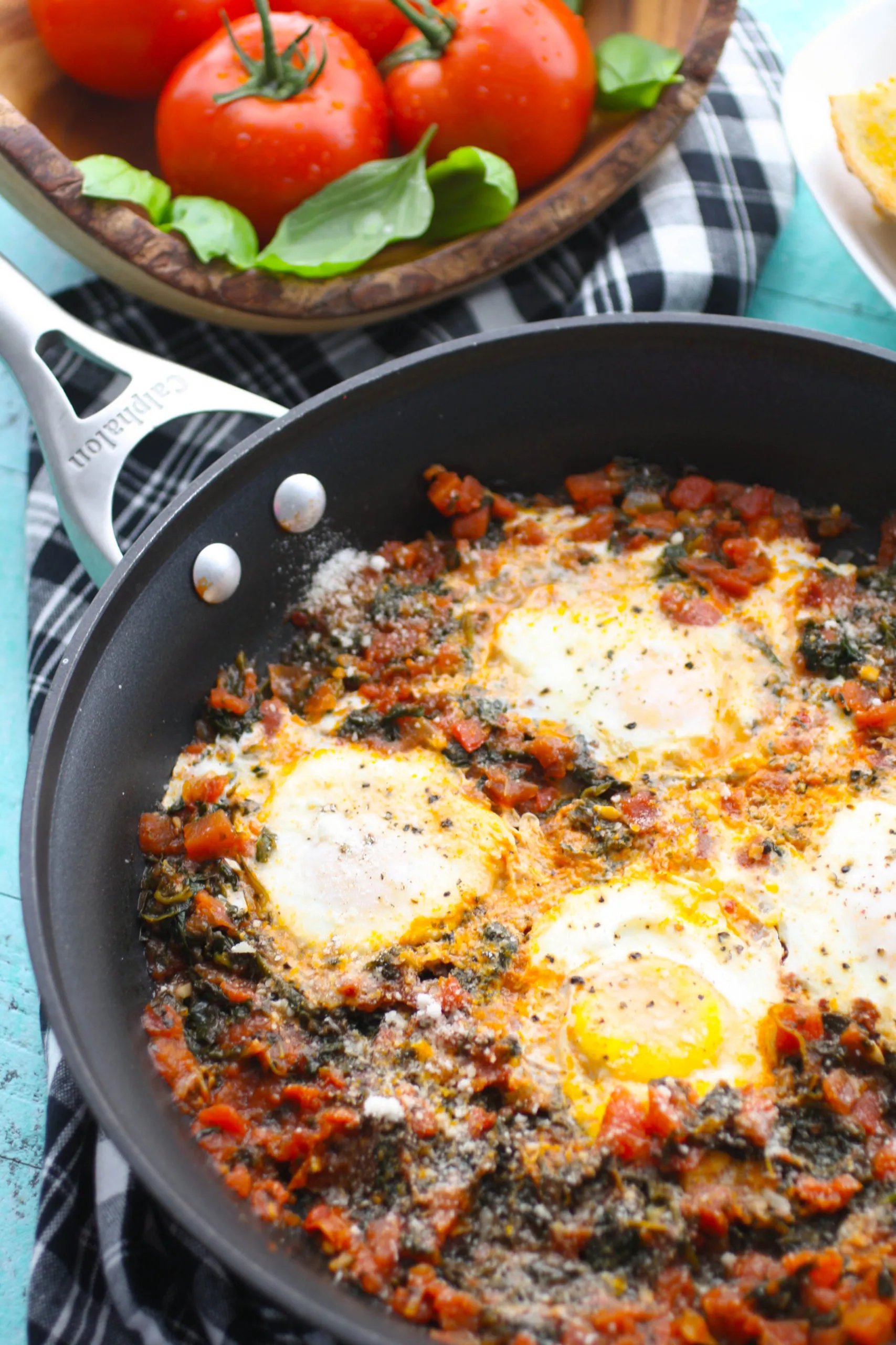 Enjoy Eggs in Purgatory for your next meal.