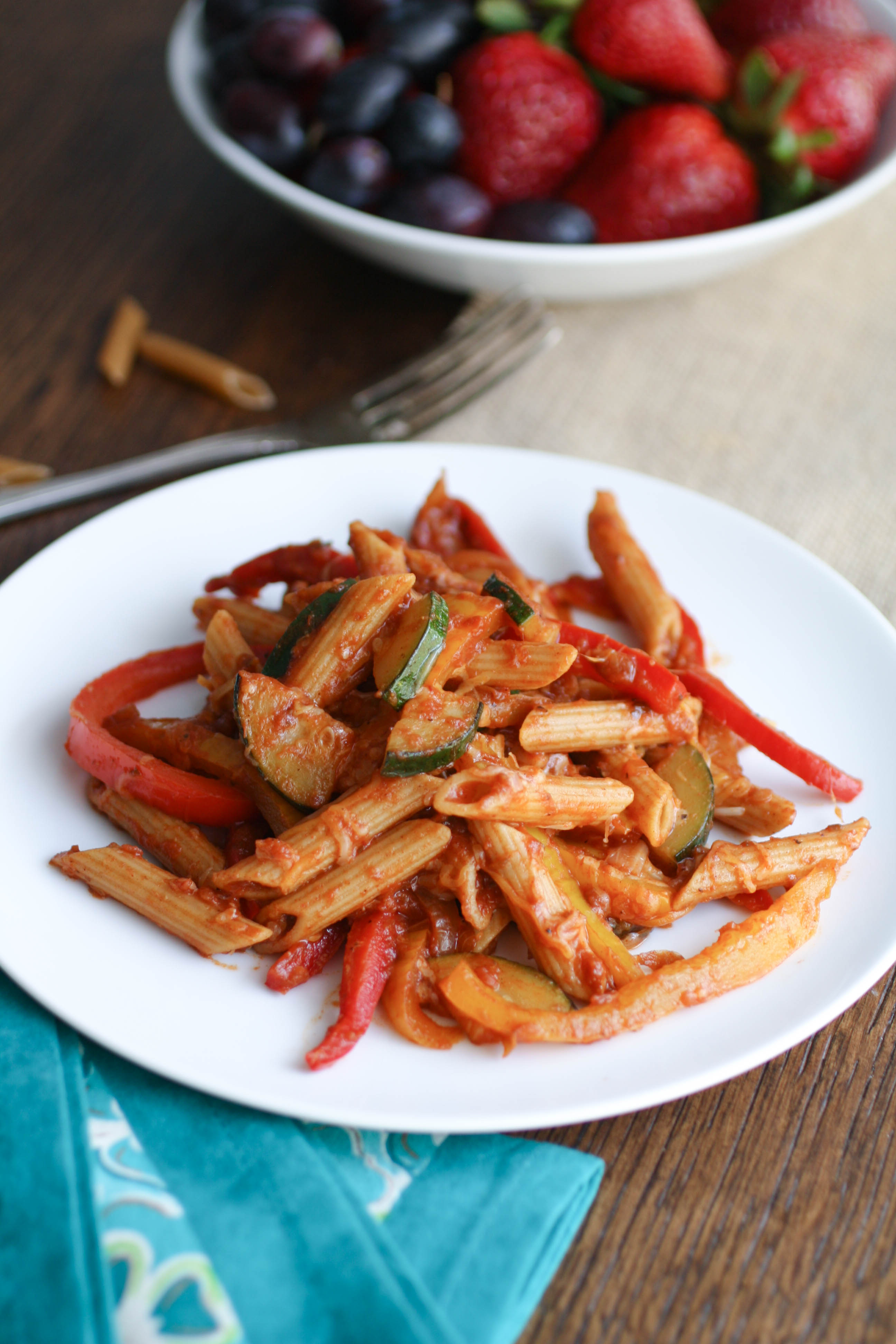 Fajita Pasta makes a fabulous meal! Try it tonight for something filling and flavorful!