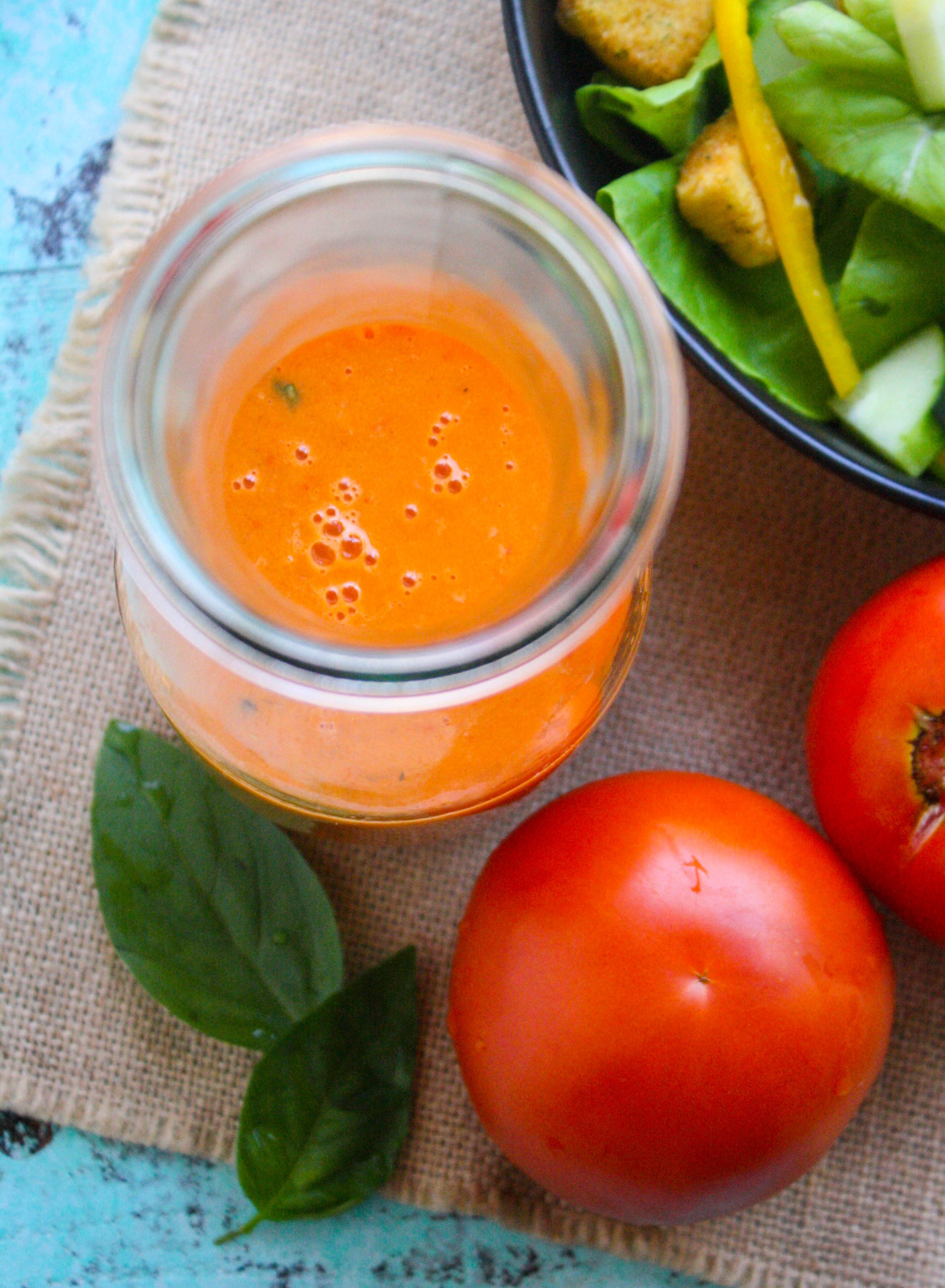 Fresh & Zesty Tomato Dressing