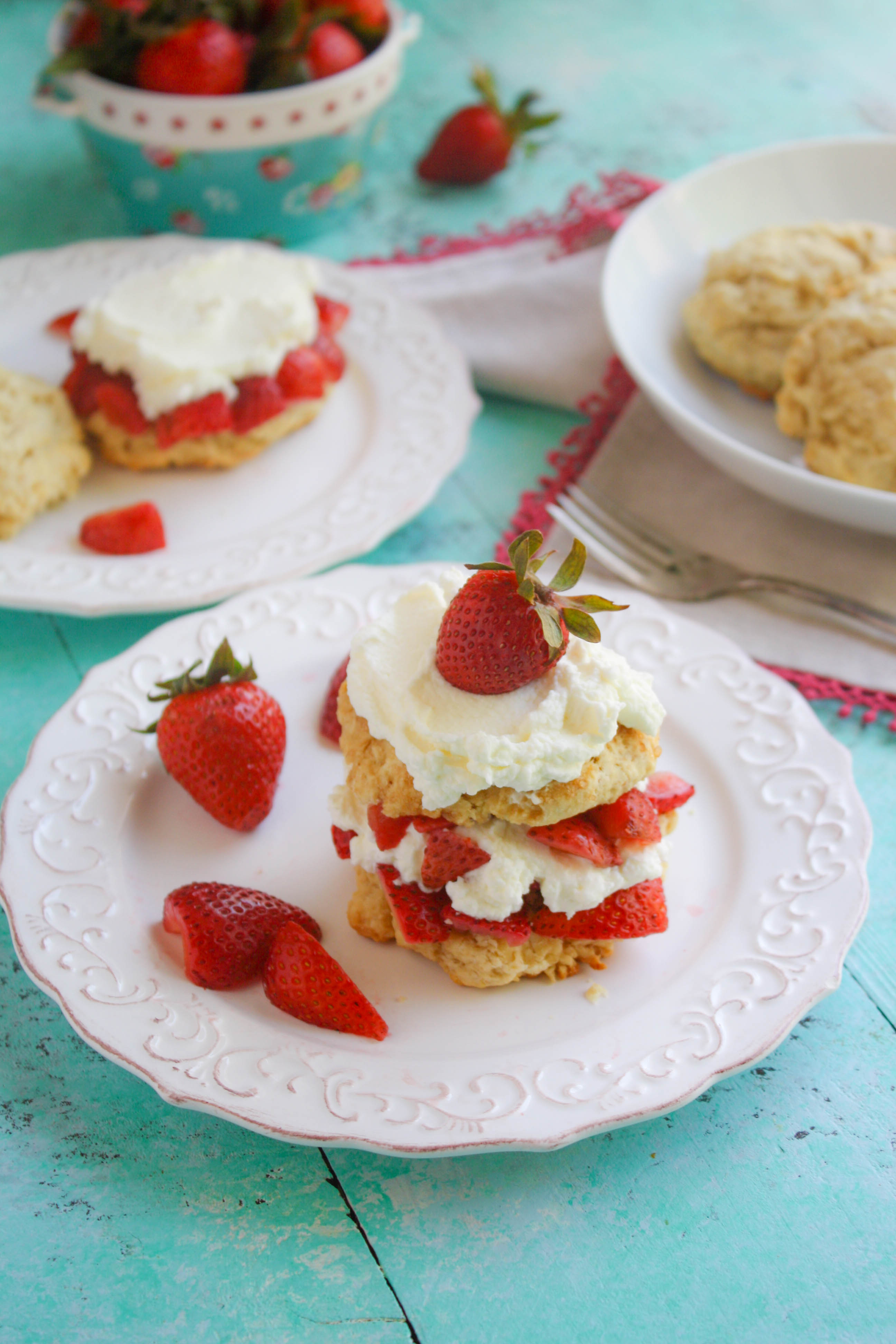 Ginger-Strawberry Shortcakes with Whipped Topping make a fabulous dessert! Ginger-Strawberry Shortcakes with Whipped Topping have all the makings of a lovely dessert!