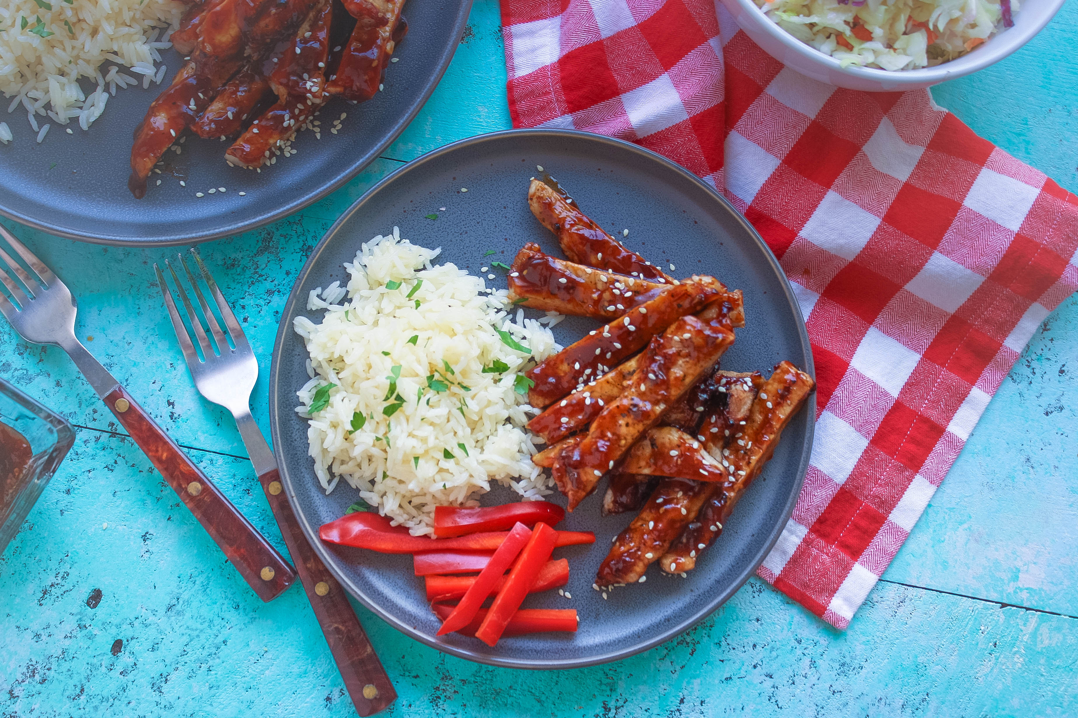 Grilled Boneless Pork Chops with Korean-Style BBQ Sauce makes a wonderful main dish. Grilled Boneless Pork Chops with Korean-Style BBQ Sauce is perfect for a grilled dinner.