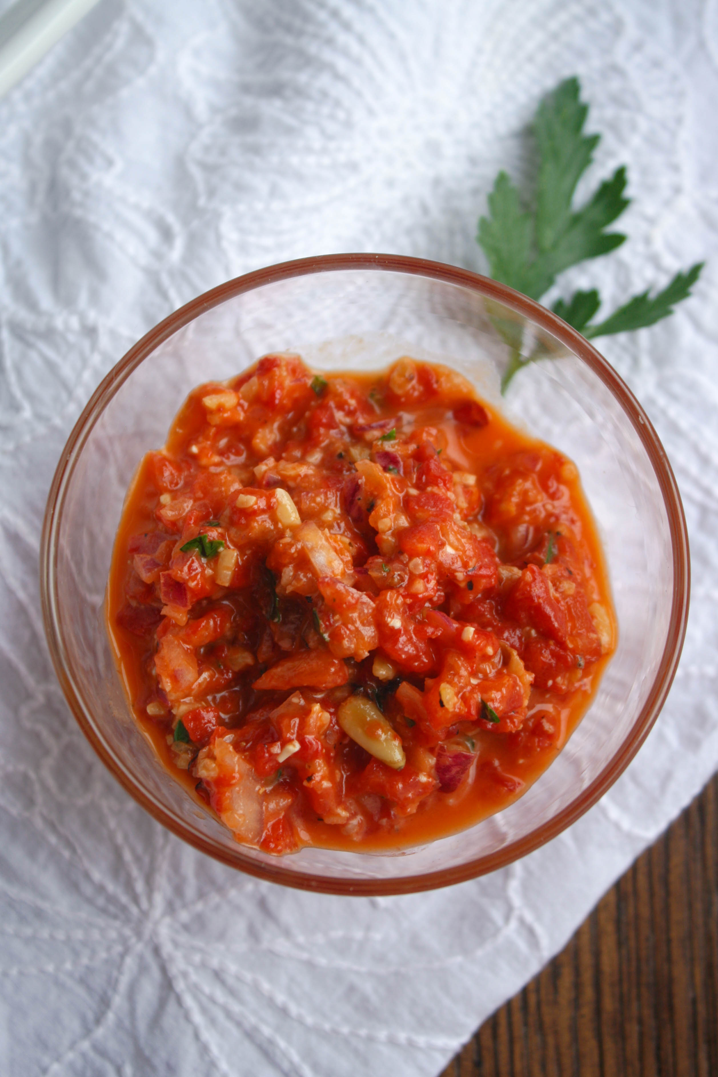 Grilled Eggplant with Roasted Red Pepper Tapenade is a fabulous summer dish. The tapenade is versatile and so flavorful!