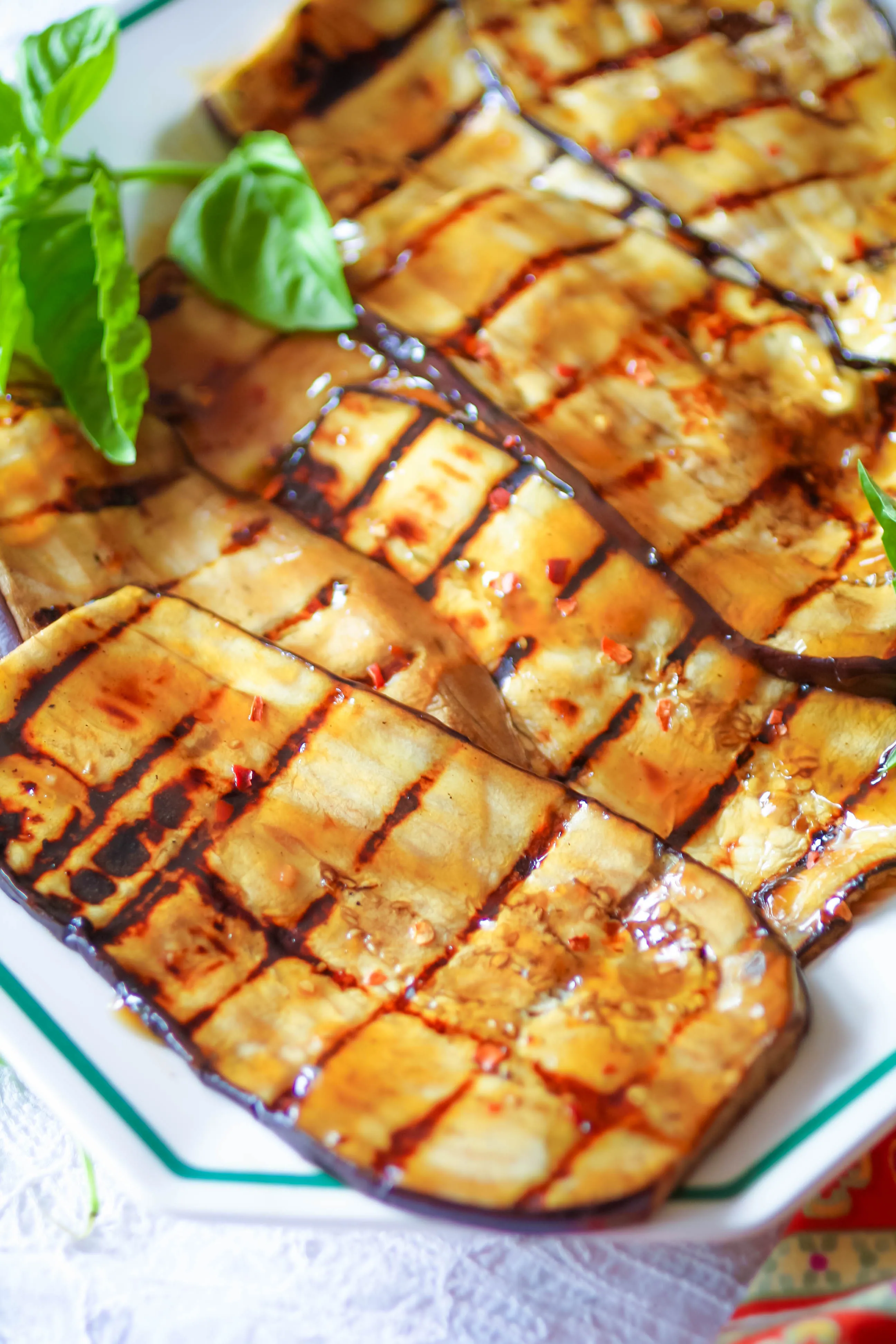 Grilled Eggplant with Teriyaki is a tasty summer dish. Grilled Eggplant with Teriyaki is great for a grilled dish!
