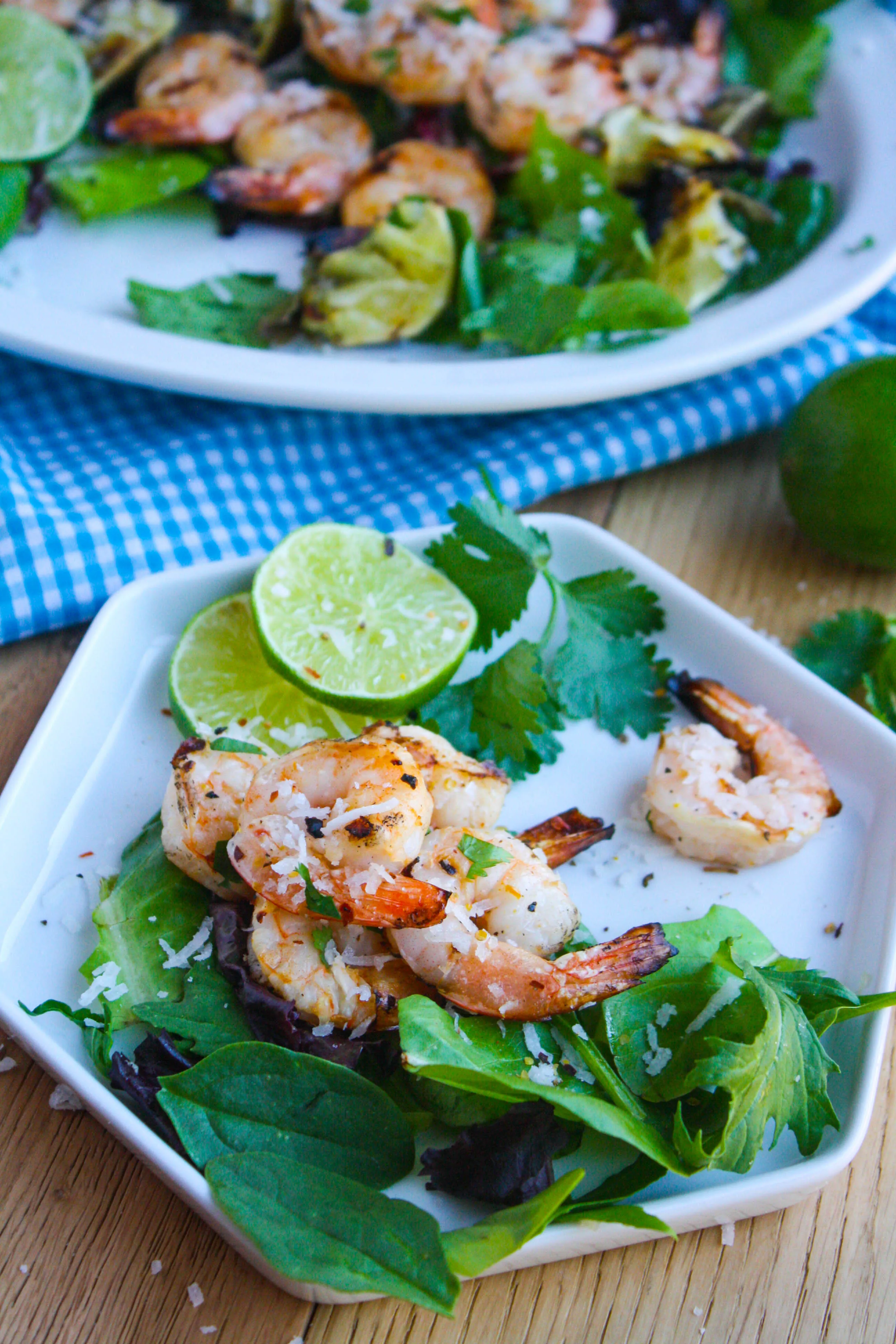 Grilled Spicy Coconut-Lime Shrimp Skewers are one of summer's best dishes! It's packed with flavor and easy to make, too!