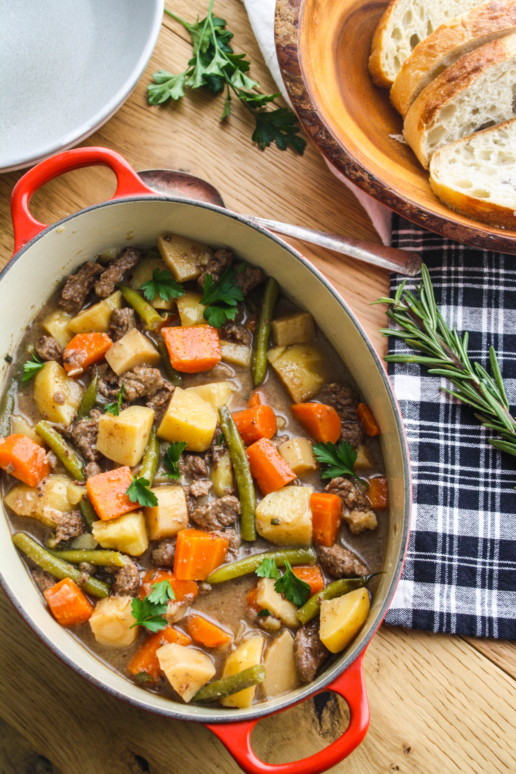Hearty Beef Stew is a must for a meal during the cold weather months. You'll love this classic and flavorful stew!