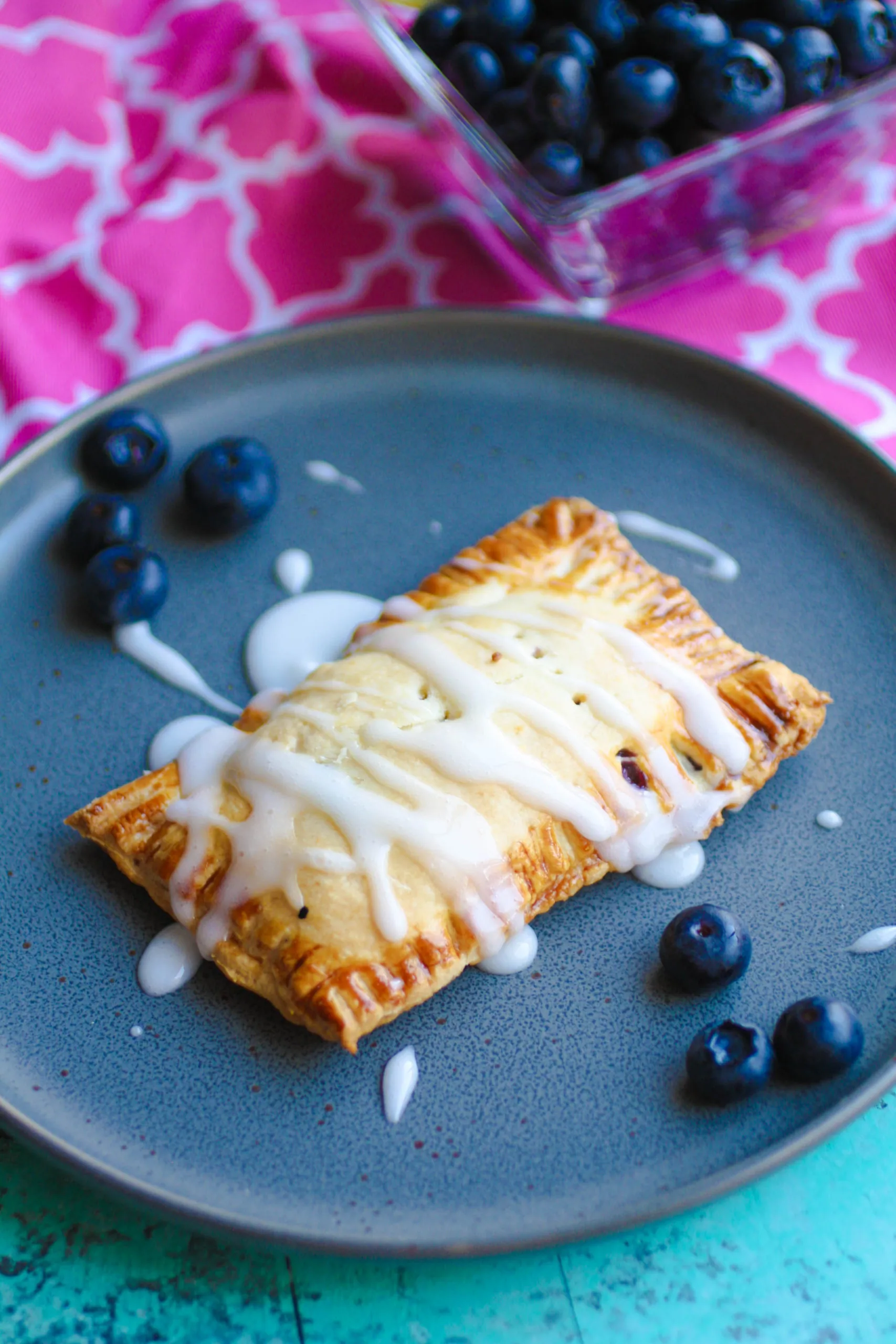 Homemade Blueberry-Lemon “Pop Tarts” are delightful for breakfast or dessert!