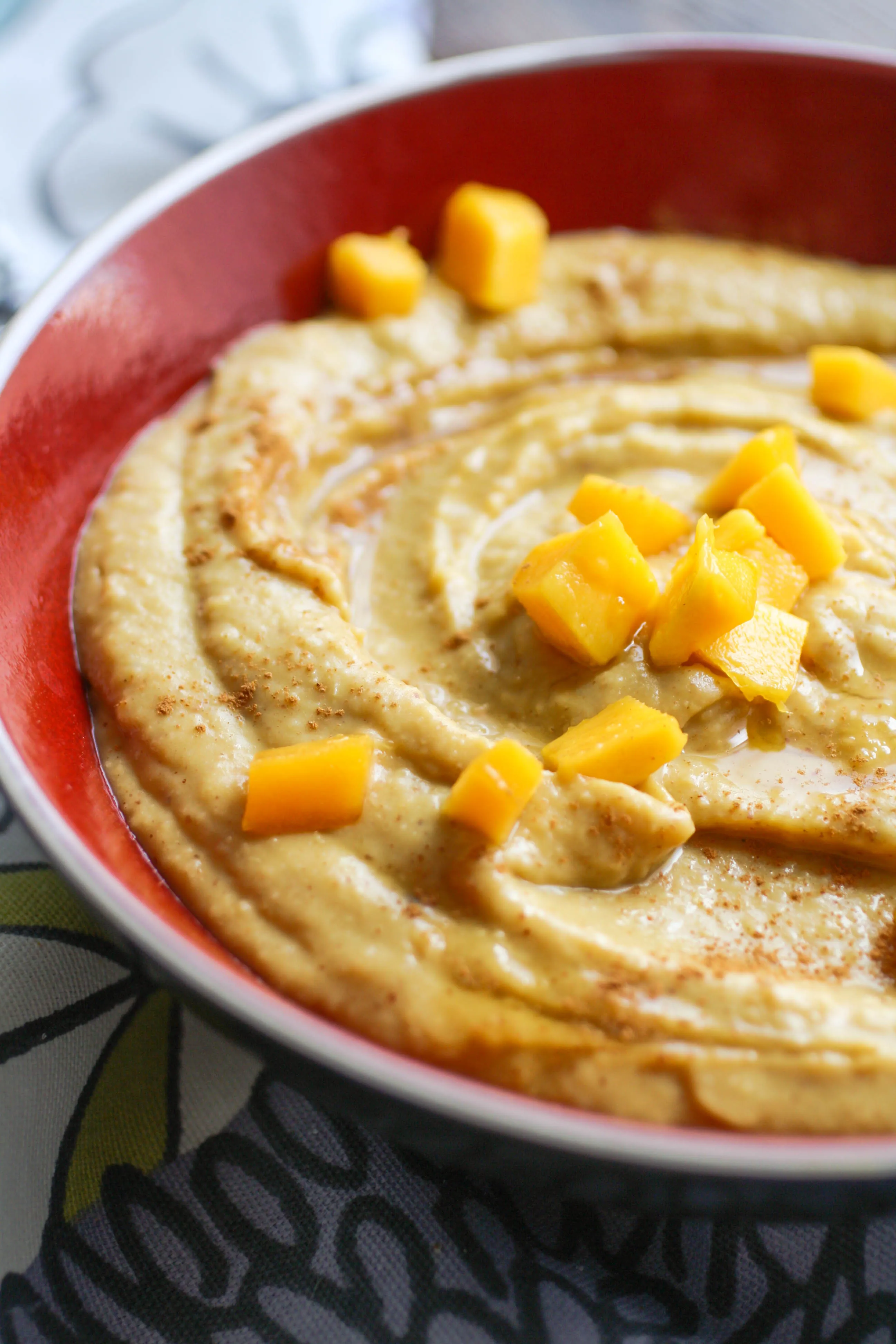Honey-Mango Dessert Hummus is a fabulous, unexpected treat. You'll love it as a mid-afternoon snack, or served after dinner.