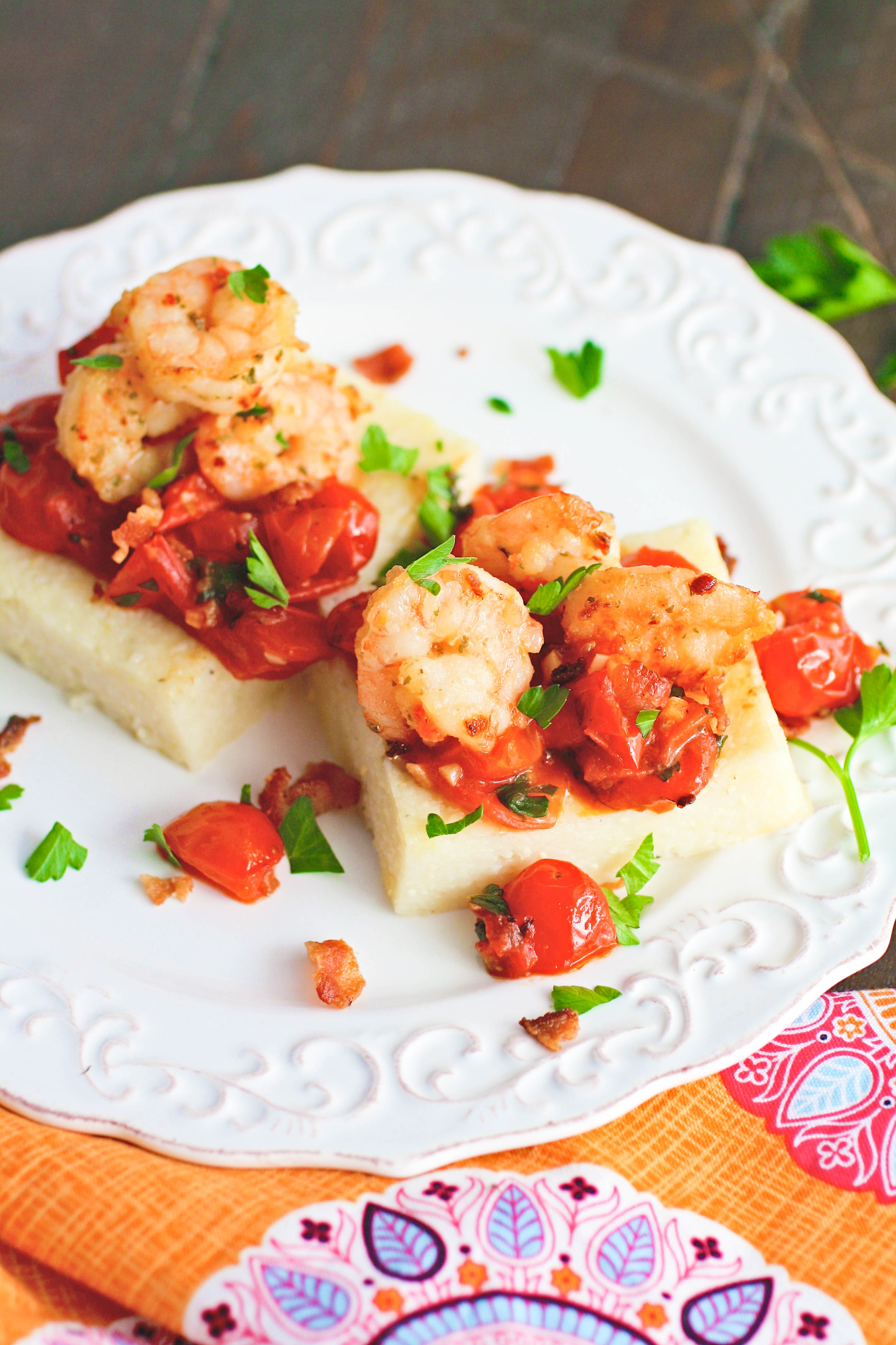 Individual Cheesy Shrimp & Grits bring a Southern flair to your dinner table. You'll love Individual Cheesy Shrimp & Grits as classic dish with a twist.