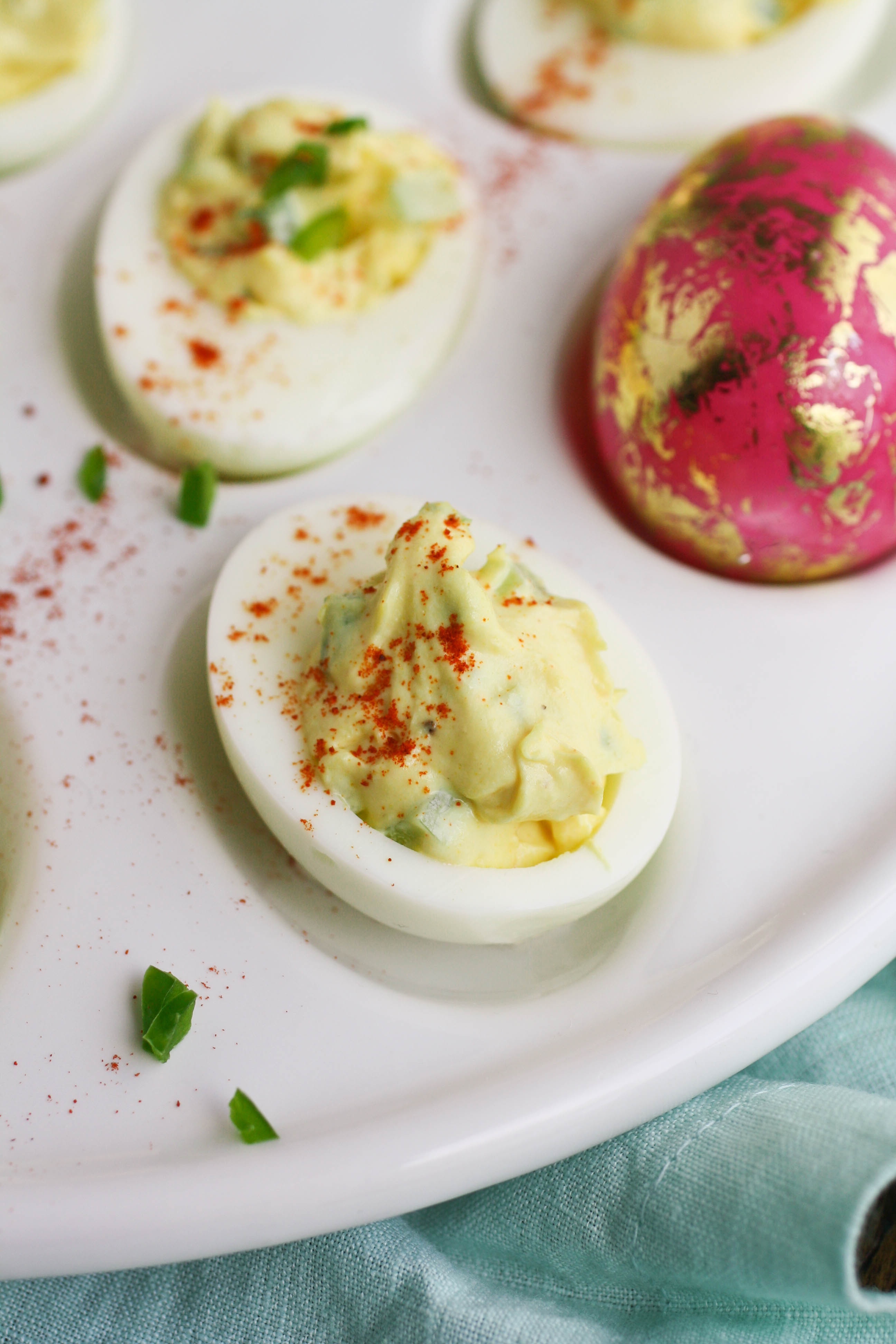 Jalapeño Deviled Eggs have great flavor and texture. You'll love these for your next get together!