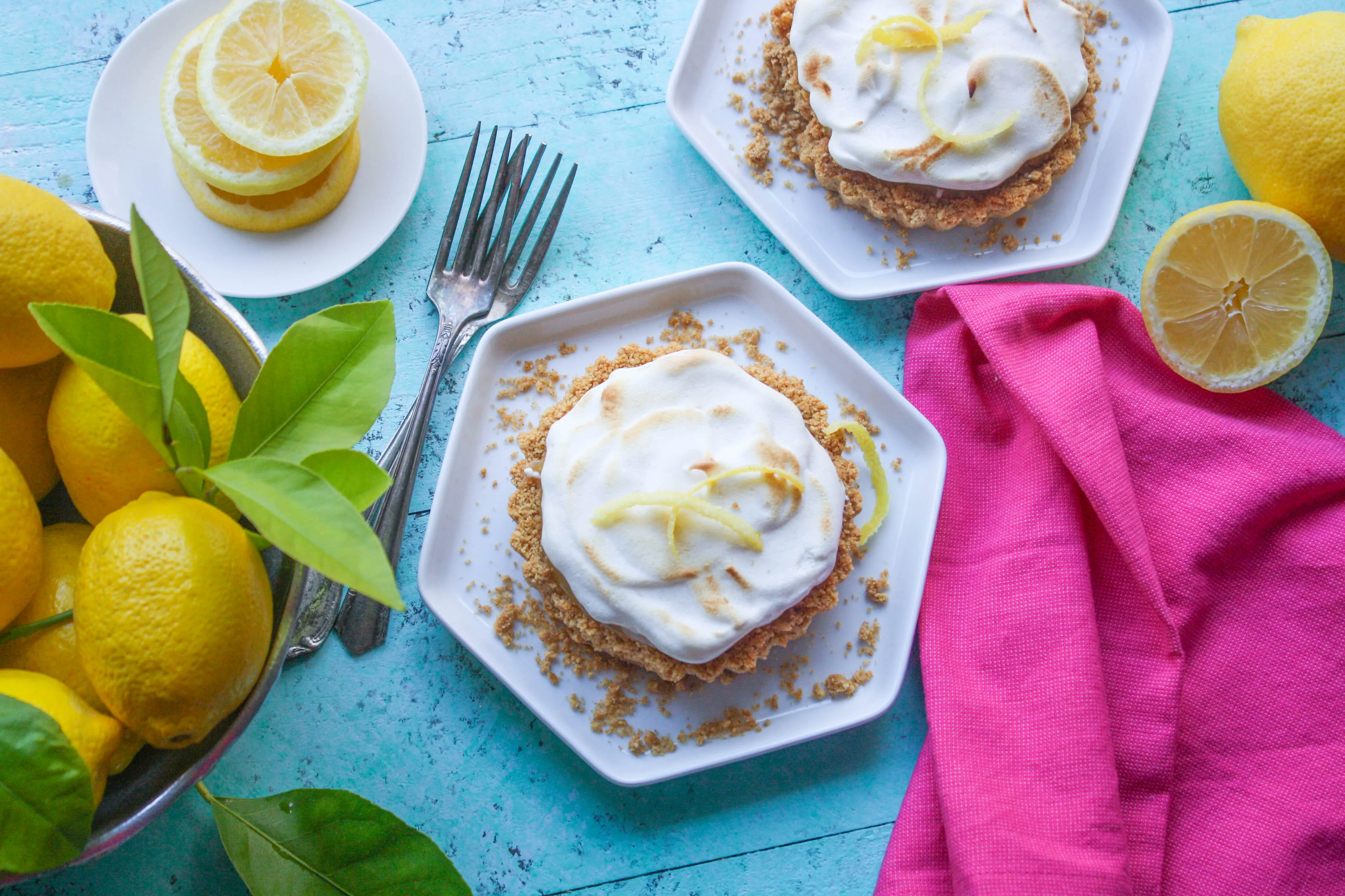 Lemon Meringue Tartlets are a sweet-tart treat you'll love. Lemon Meringue Tartlets make a fabulous and bright dessert.