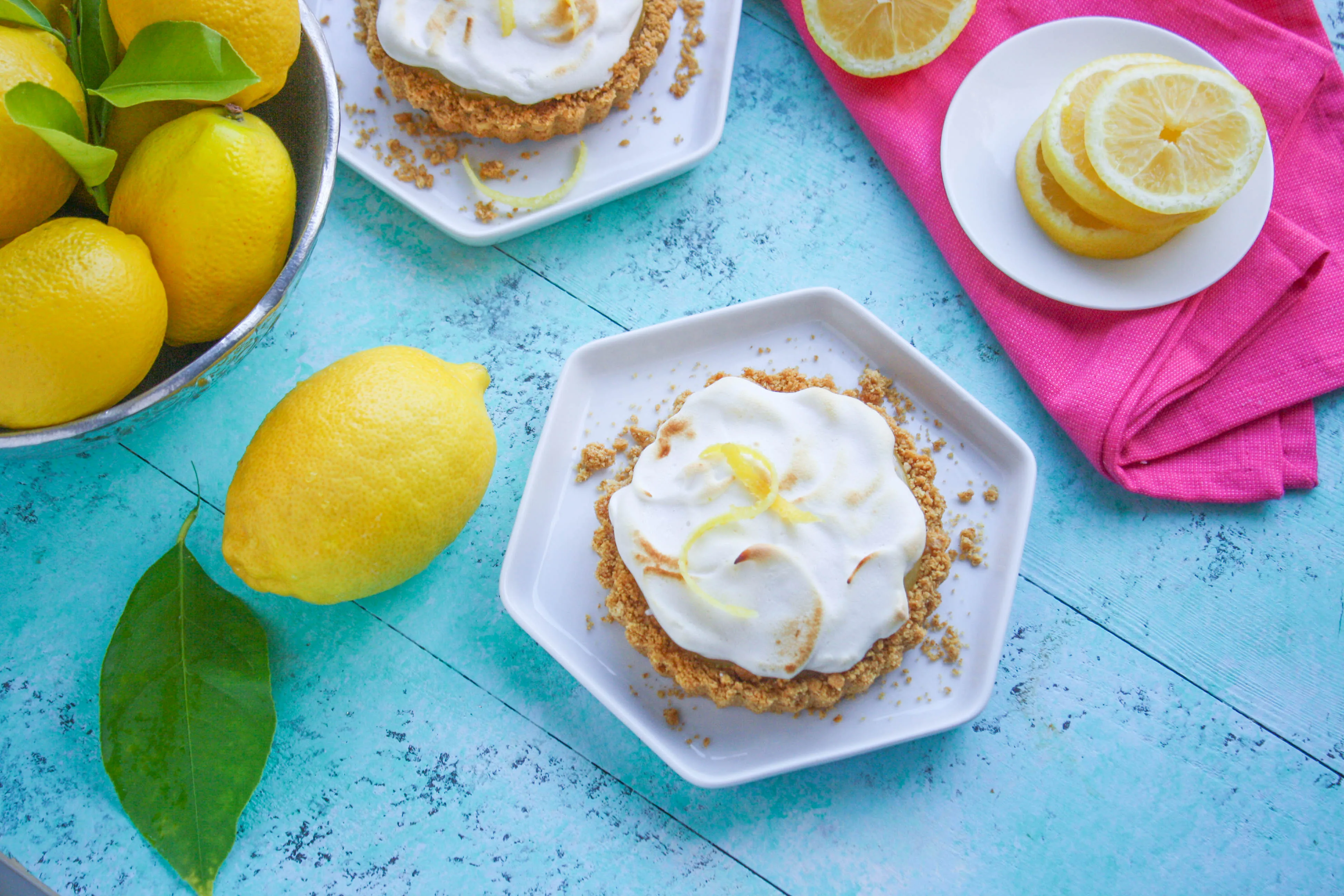 Lemon Meringue Tartlets are a bright and flavorful citrusy dessert. Lemon Meringue Tartlets are a fabulous citrus treat.