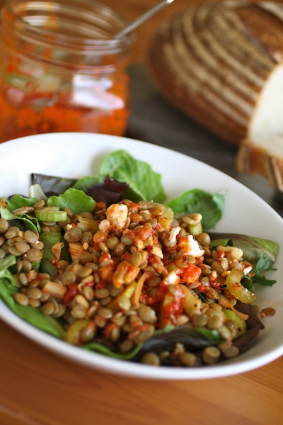 Lentil salad
