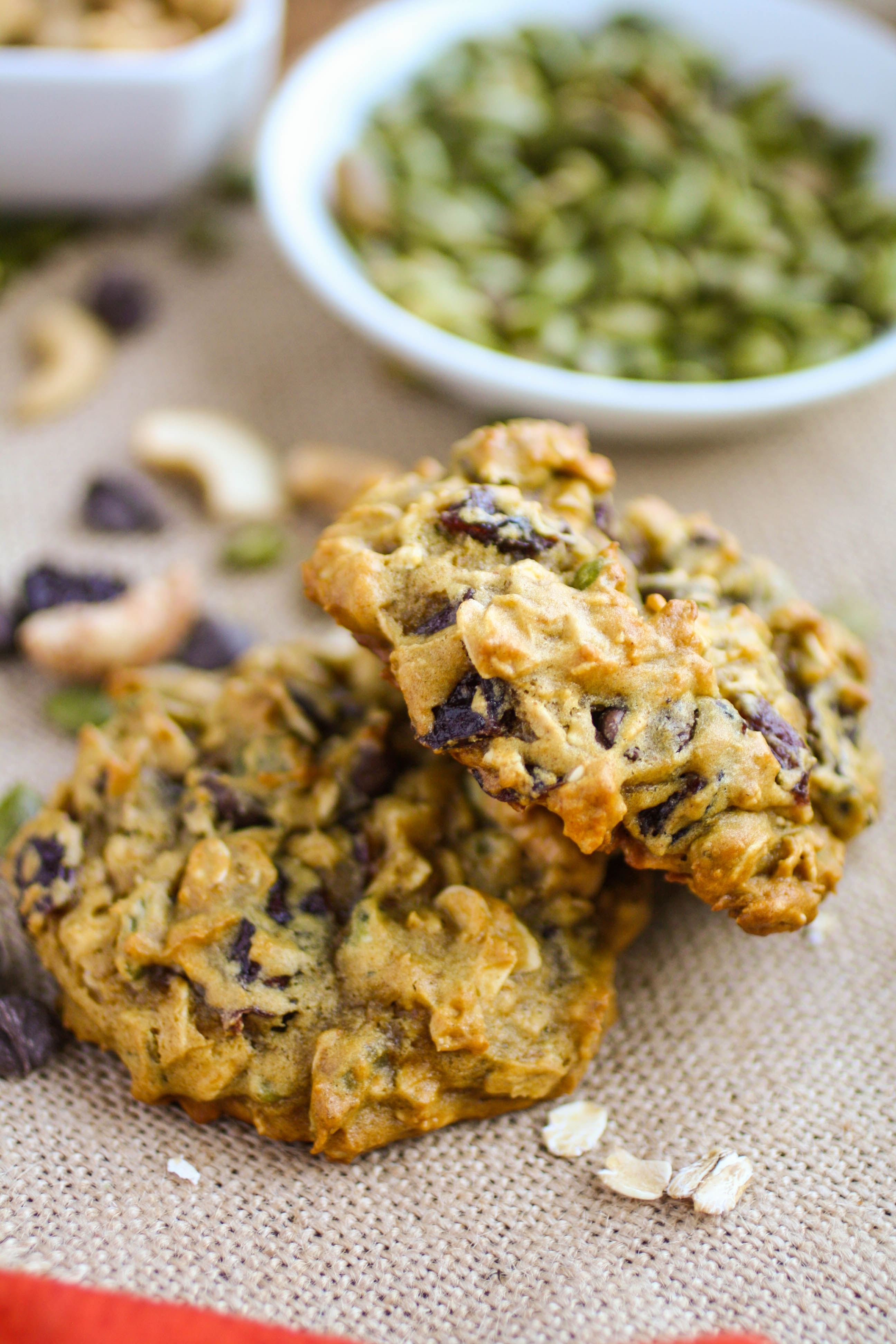 Loaded Pumpkin Harvest Cookies are tasty cookies, perfect for the fall. They're loaded with tasty ingredients you'll love.