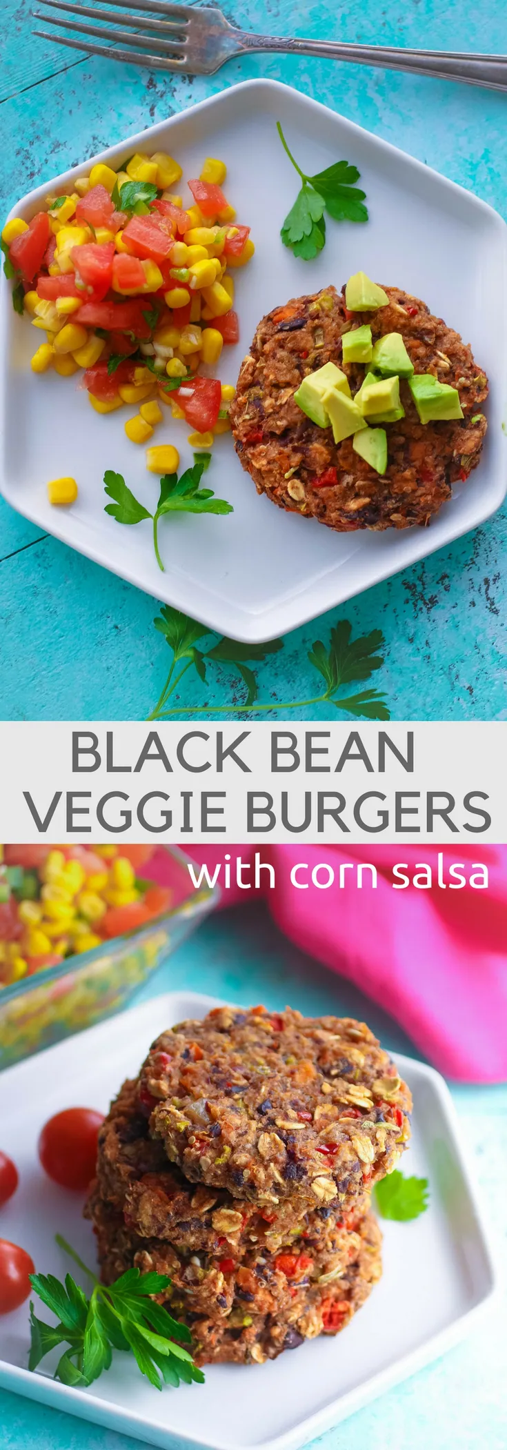 Whether you want a meatless meal or not, Black Bean Veggie Burgers with Corn Salsa are delicious! You'll enjoy Black Bean Veggie Burgers with Corn Salsa.