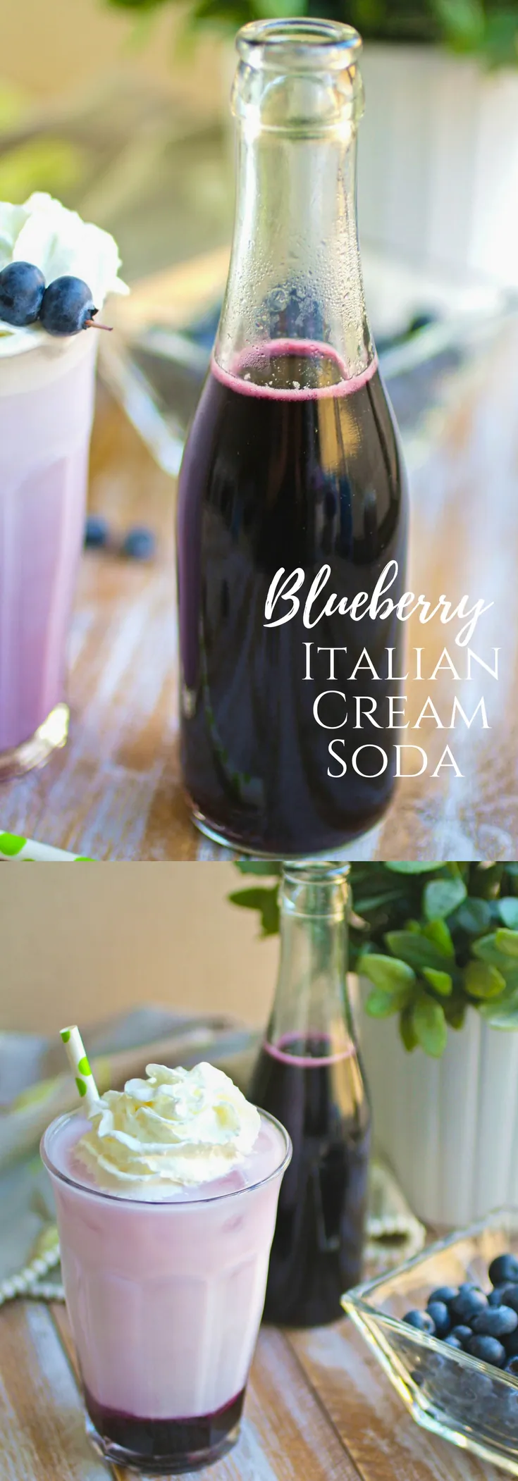Blueberry Italian Cream Soda drinks are fun to indulge in. You'll love these Blueberry Italian Cream Soda drinks you can make at home.