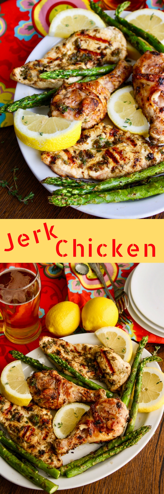 Jerk chicken is the way to go when you're looking for a great recipe for the grill. The flavors are terrific!