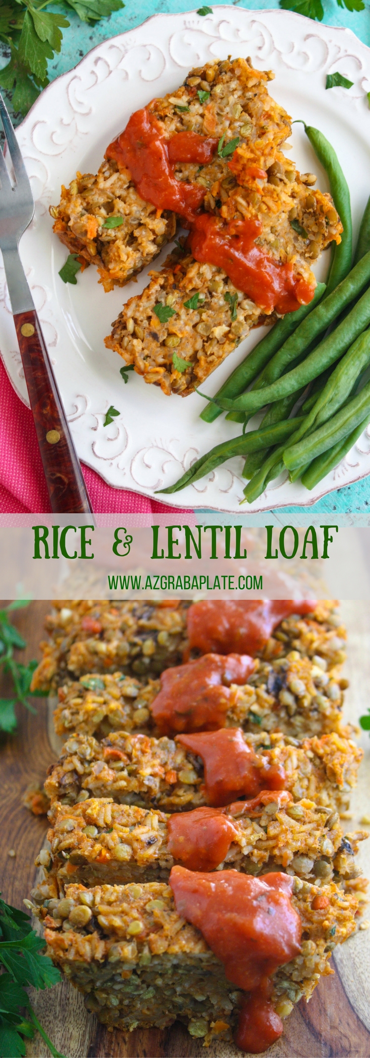 Rice and Lentil Loaf is a classic dish with a vegetarian twist. You'll love how good this classic can be!