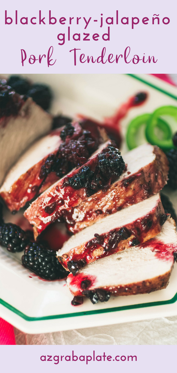 Blackberry-Jalapeño Glazed Pork Tenderloin is a delightful main dish to serve any night. Blackberry-Jalapeño Glazed Pork Tenderloin is a full-flavored main dish everyone will love.