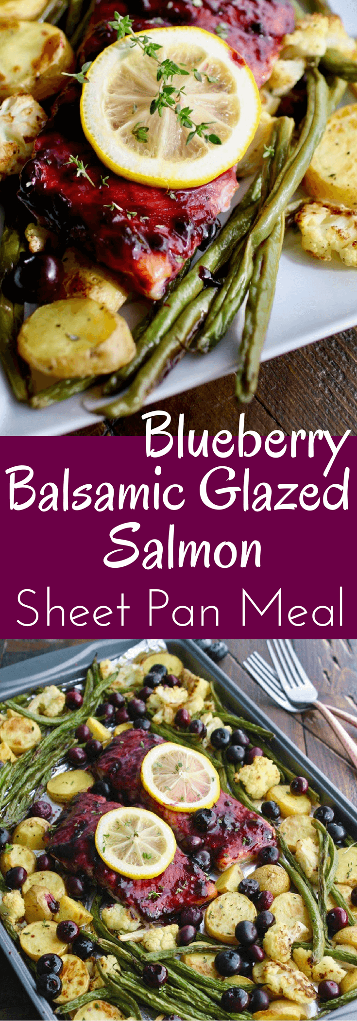 You'll really enjoy this delightful, easy-to-make dish: Sheet Pan Blueberry-Balsamic Glazed Salmon