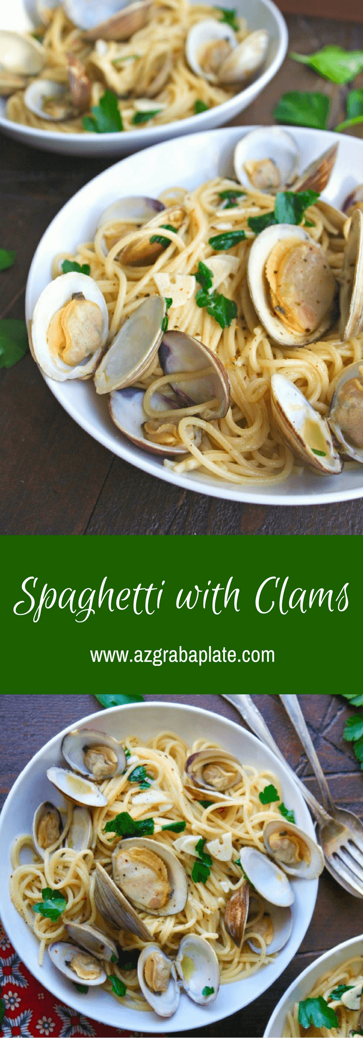 Spaghetti alle Vongole (Spaghetti with Clams) is a fabulous meal for a celebration!