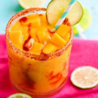 Mangonada Margaritas are fresh and fun for the hot weather! Mangonada Margaritas make the season fun and festive!