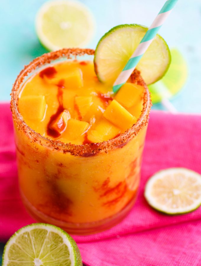 Mangonada Margaritas are fresh and fun for the hot weather! Mangonada Margaritas make the season fun and festive!