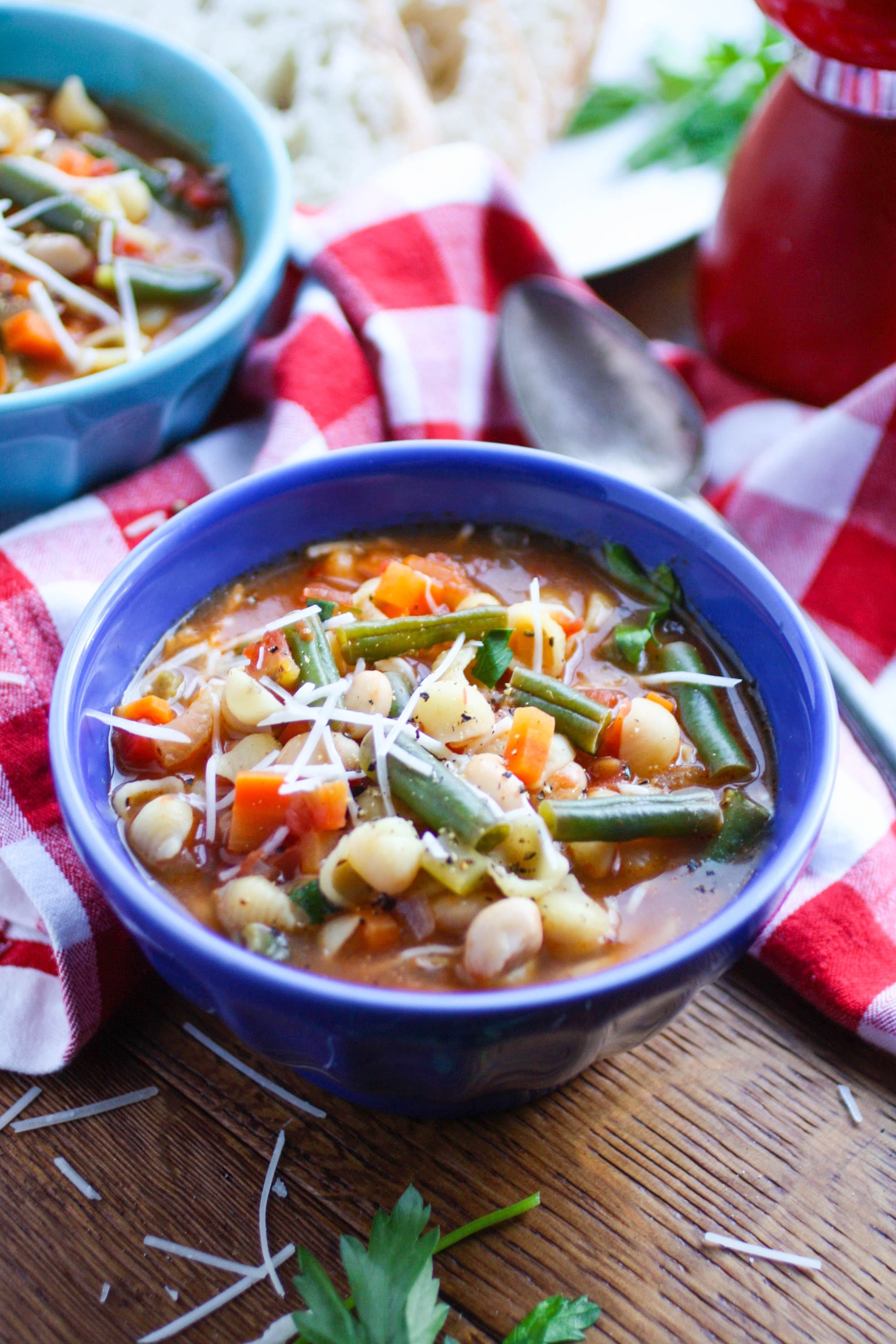 Minestrone Soup is a delightful dish filled with veggies and flavor. Minestrone soup is such an easy dish to make. You'll love it!