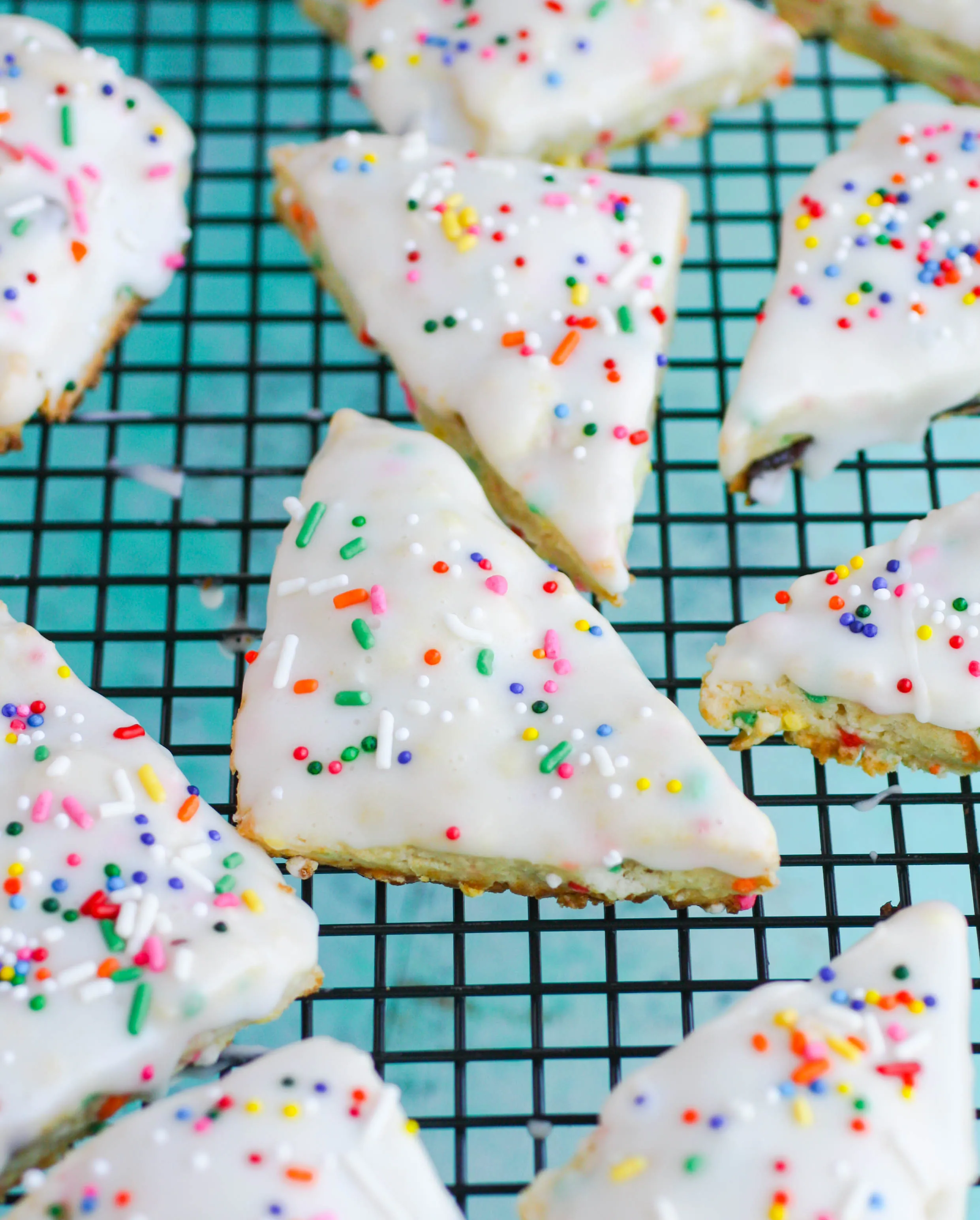Mini Funfetti Scones are, well, fun! You'll love these as dessert or first thing in the morning with coffee, tea, or milk.