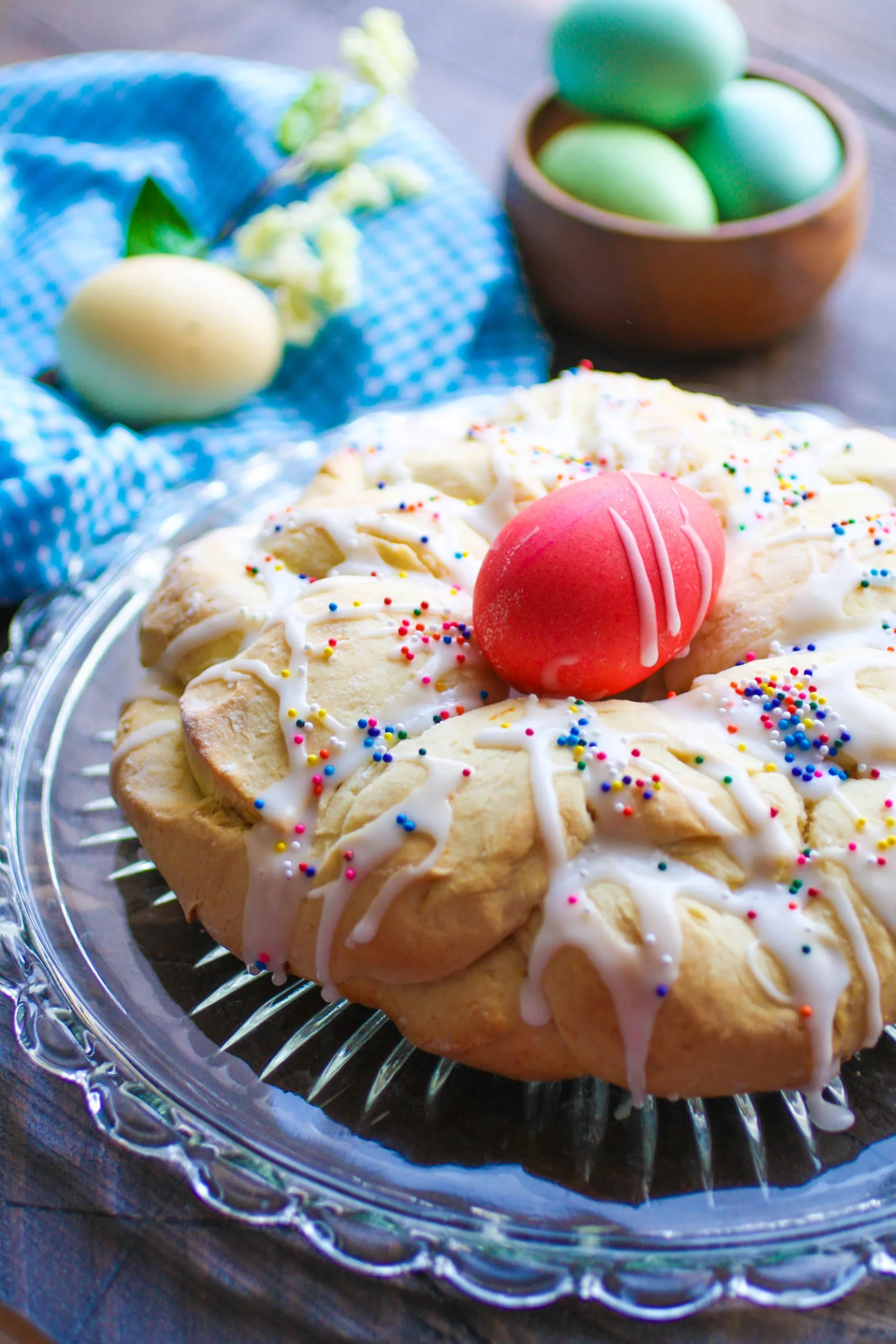 No-Rise Italian Easter Bread is a festive spring treat!