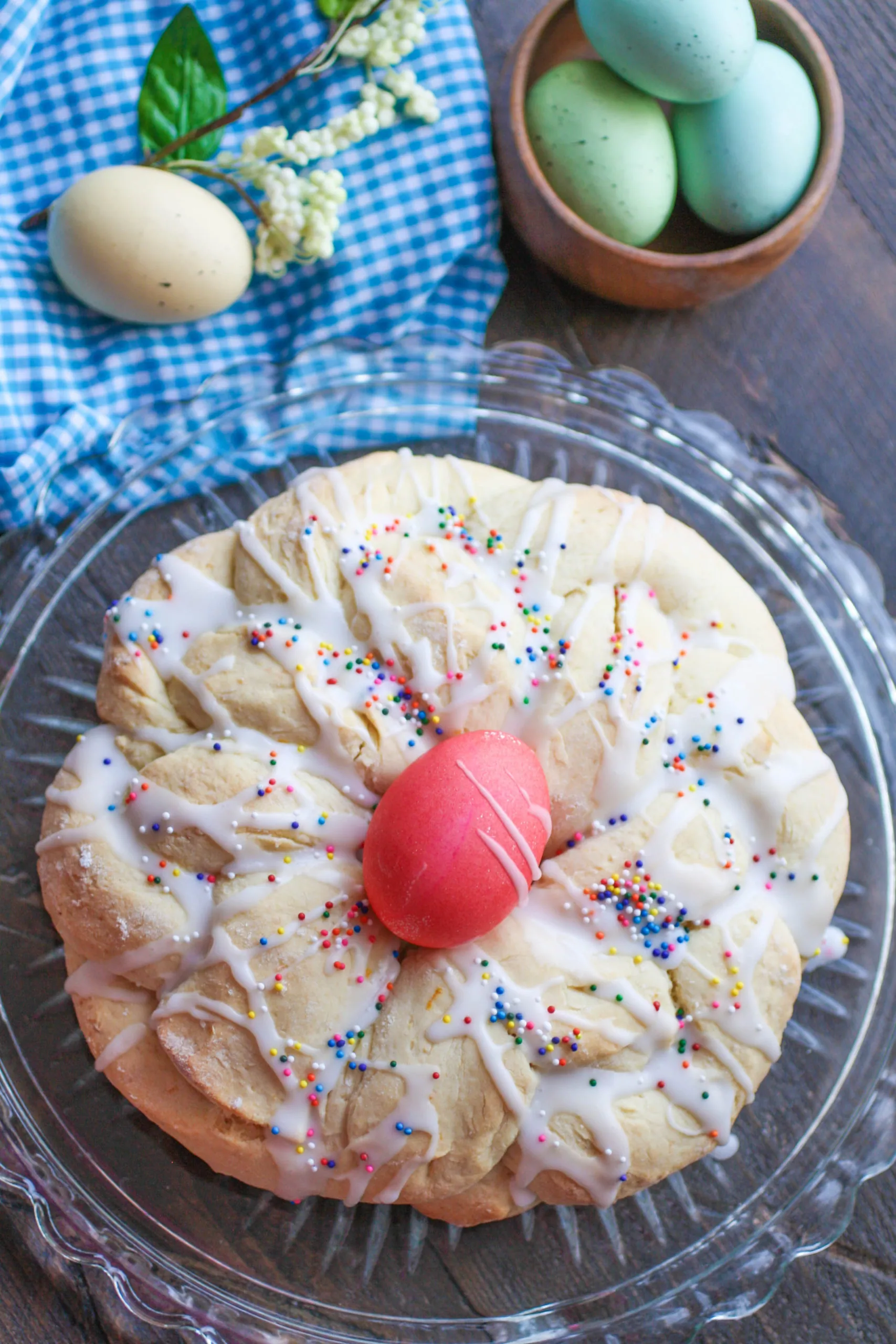 No-Rise Italian Easter Bread is a lovely treat for the spring season.