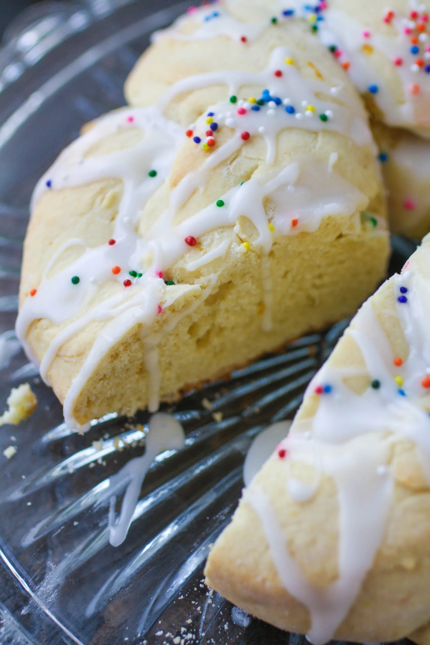 No-Rise Italian Easter Bread is lovely for a dessert this season.