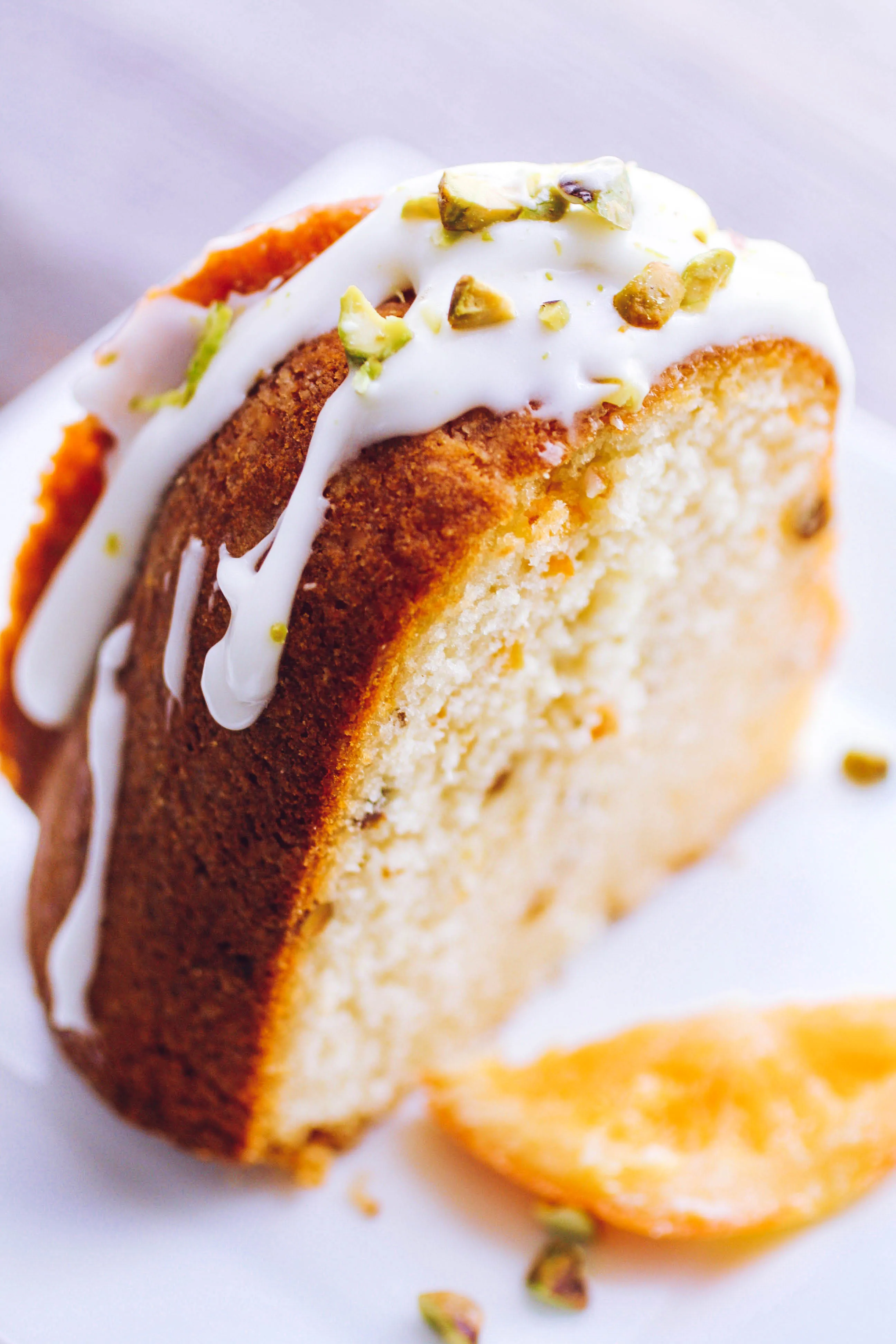 Orange Marmalade-Pistachio Bundt Cake is lovely for Easter. Orange Marmalade-Pistachio Bundt Cake makes a special treat.