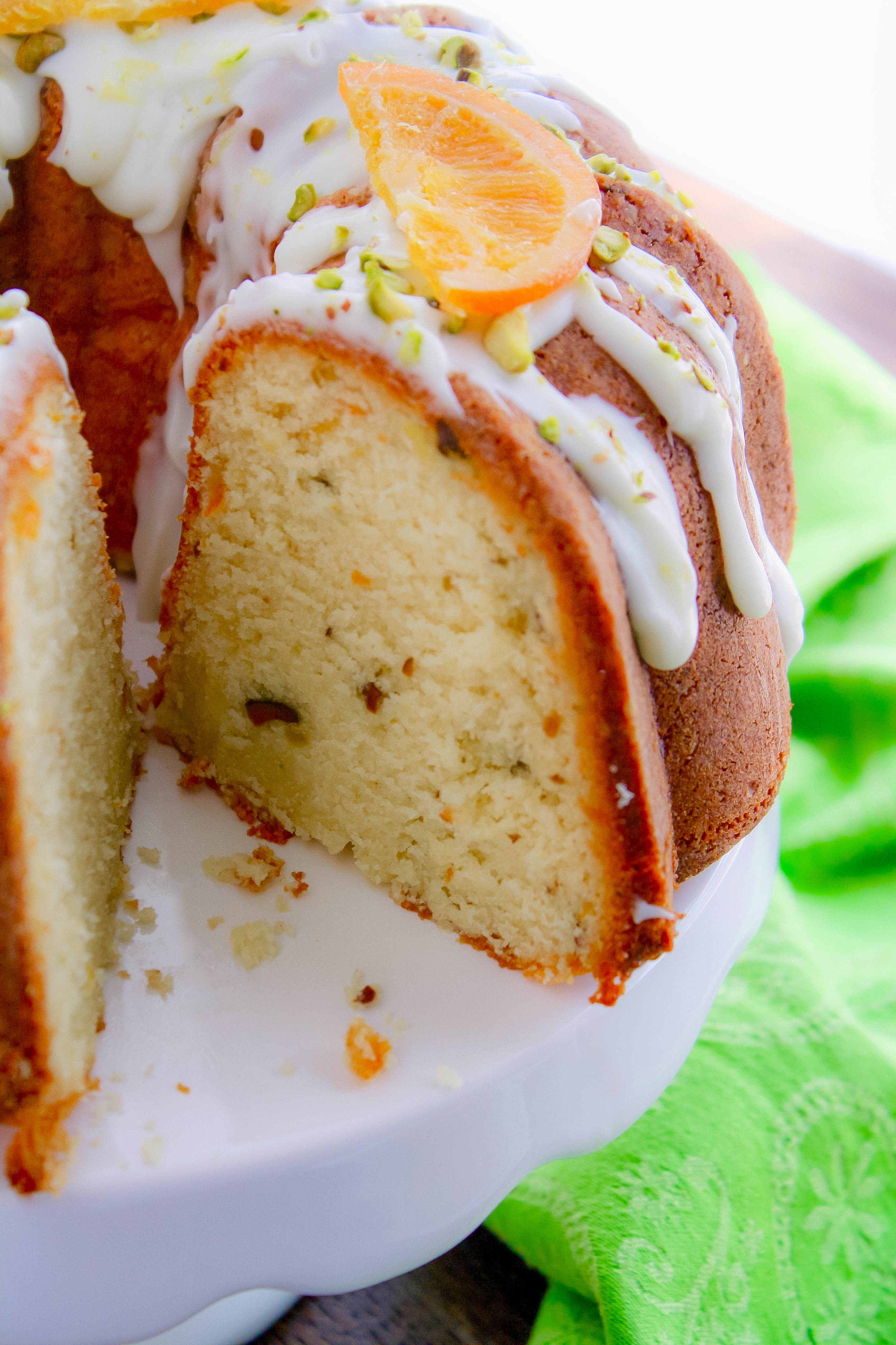 Orange Marmalade-Pistachio Bundt Cake is a delight to serve for Easter. Orange Marmalade-Pistachio Bundt Cake make a special dessert anytime.