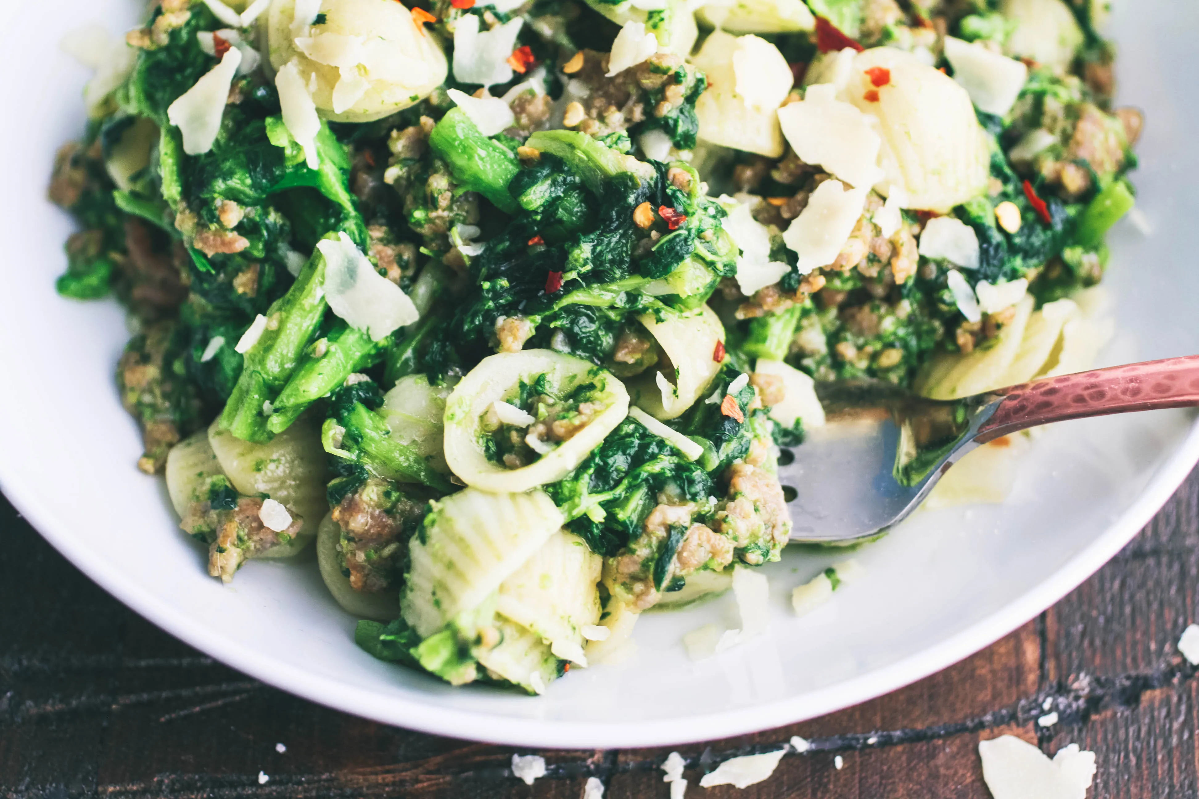 Pasta with Sausage and Rapini is a dish you'll want to dig into for dinner! Pasta with Sausage and Rapini is a lovely and easy-to-make dish.