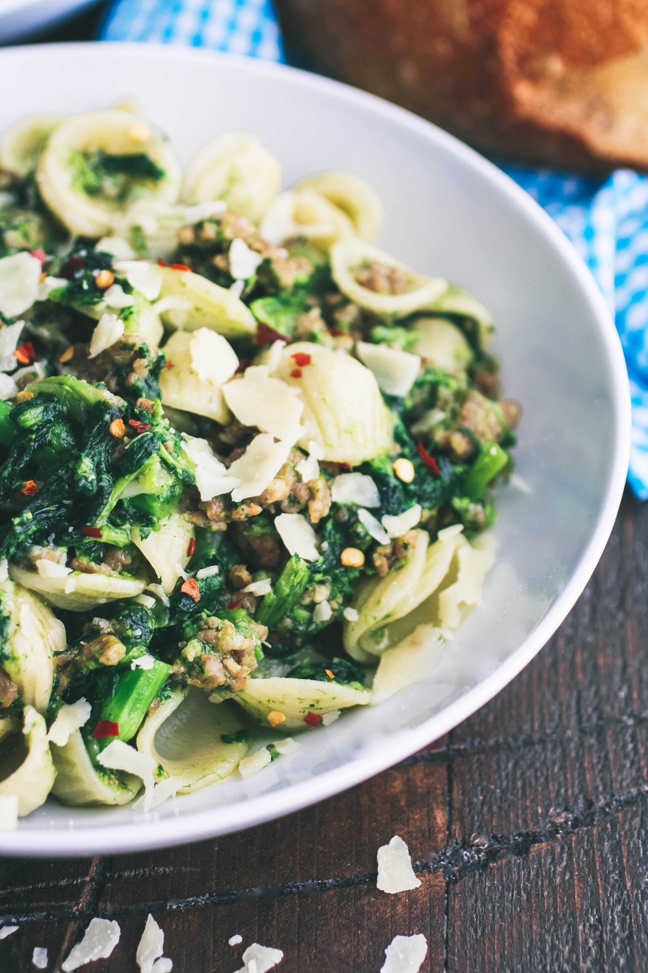 Pasta with Sausage and Rapini is a tasty dish for any night of the week. Pasta with Sausage and Rapini makes a tasty dish for any meal.