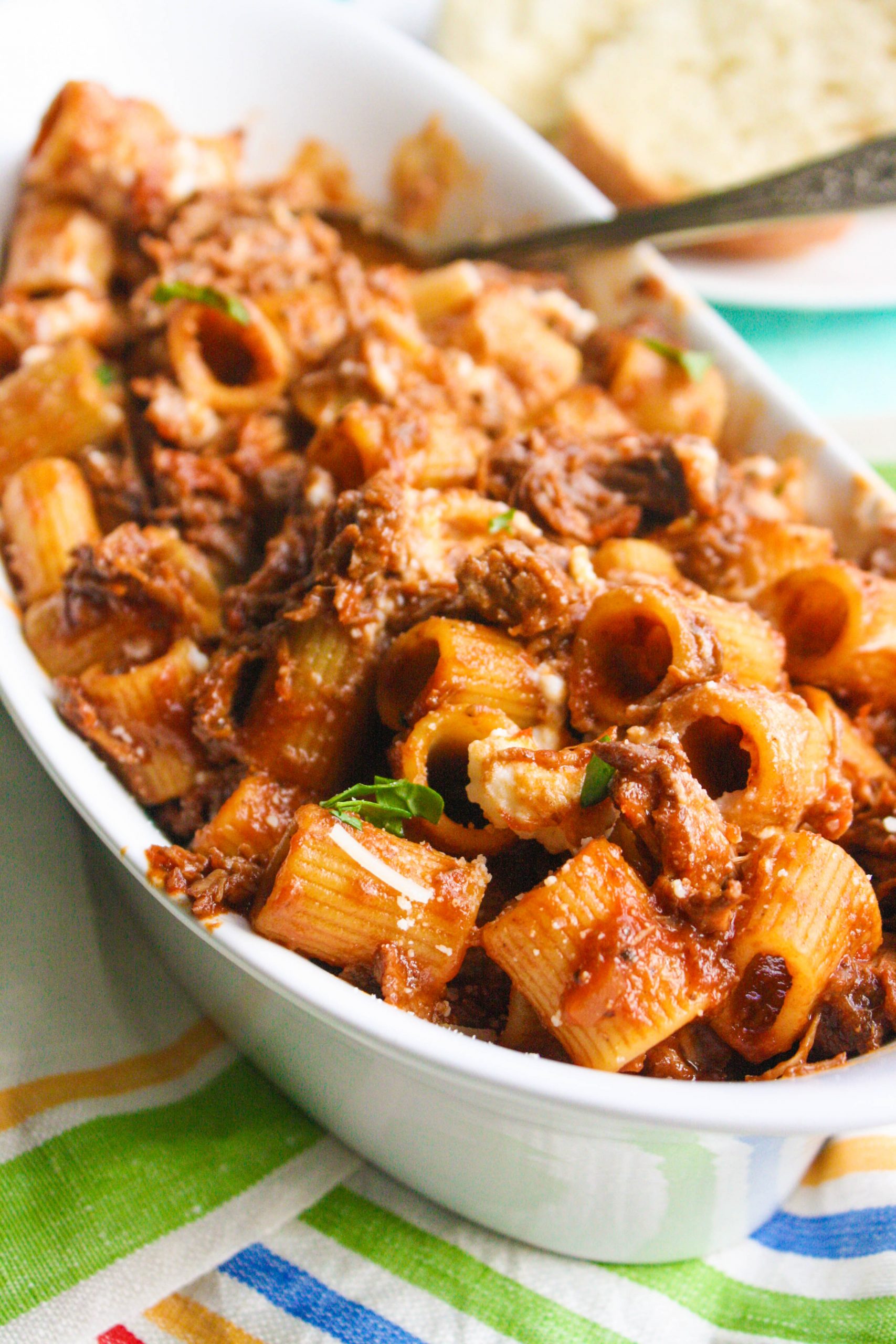 Try Pasta with short ribs and ricotta for one of your next meals.