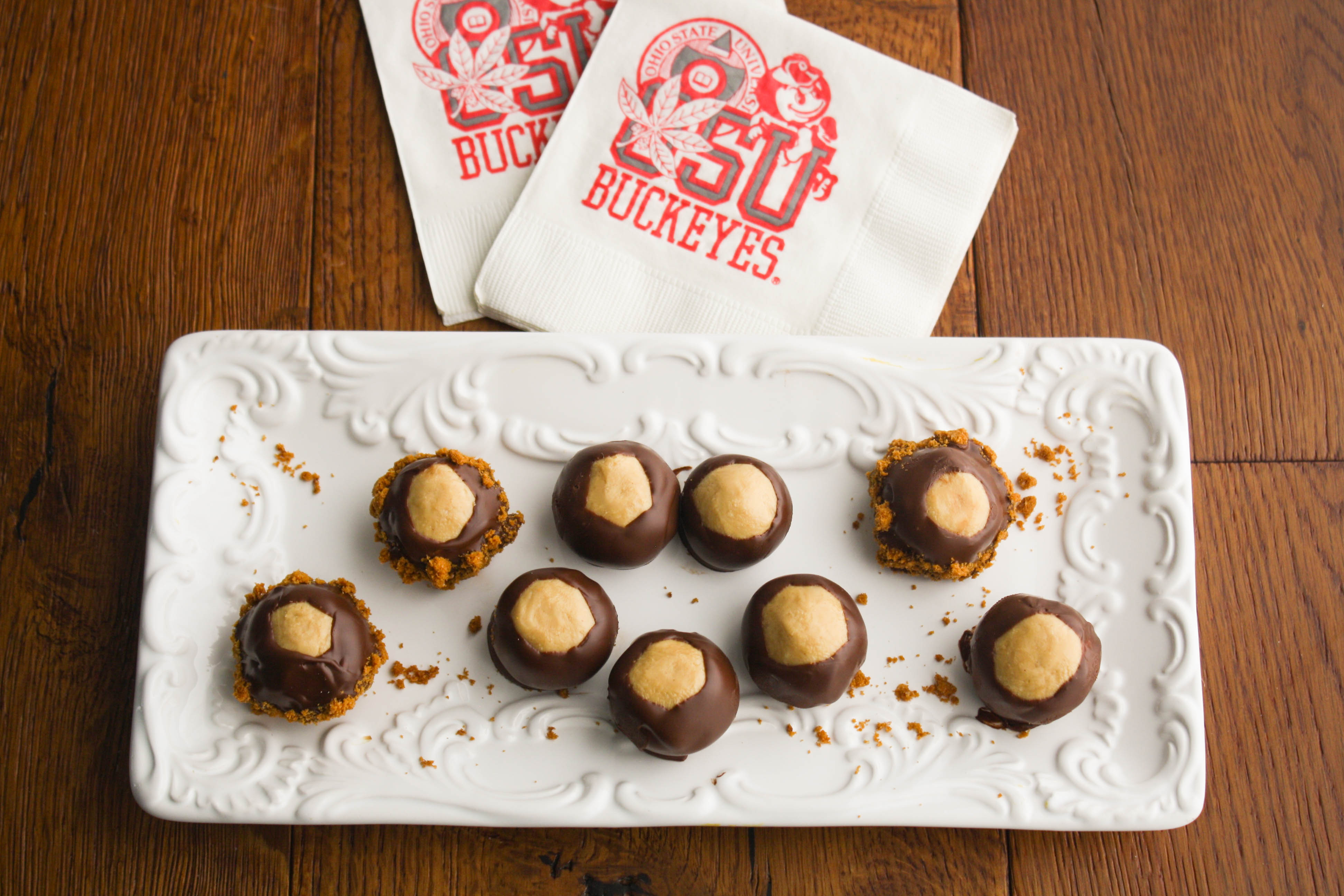 Peanut Butter Buckeyes Candy is a fun recipe that you'll love! This candy is amazing and so fun!