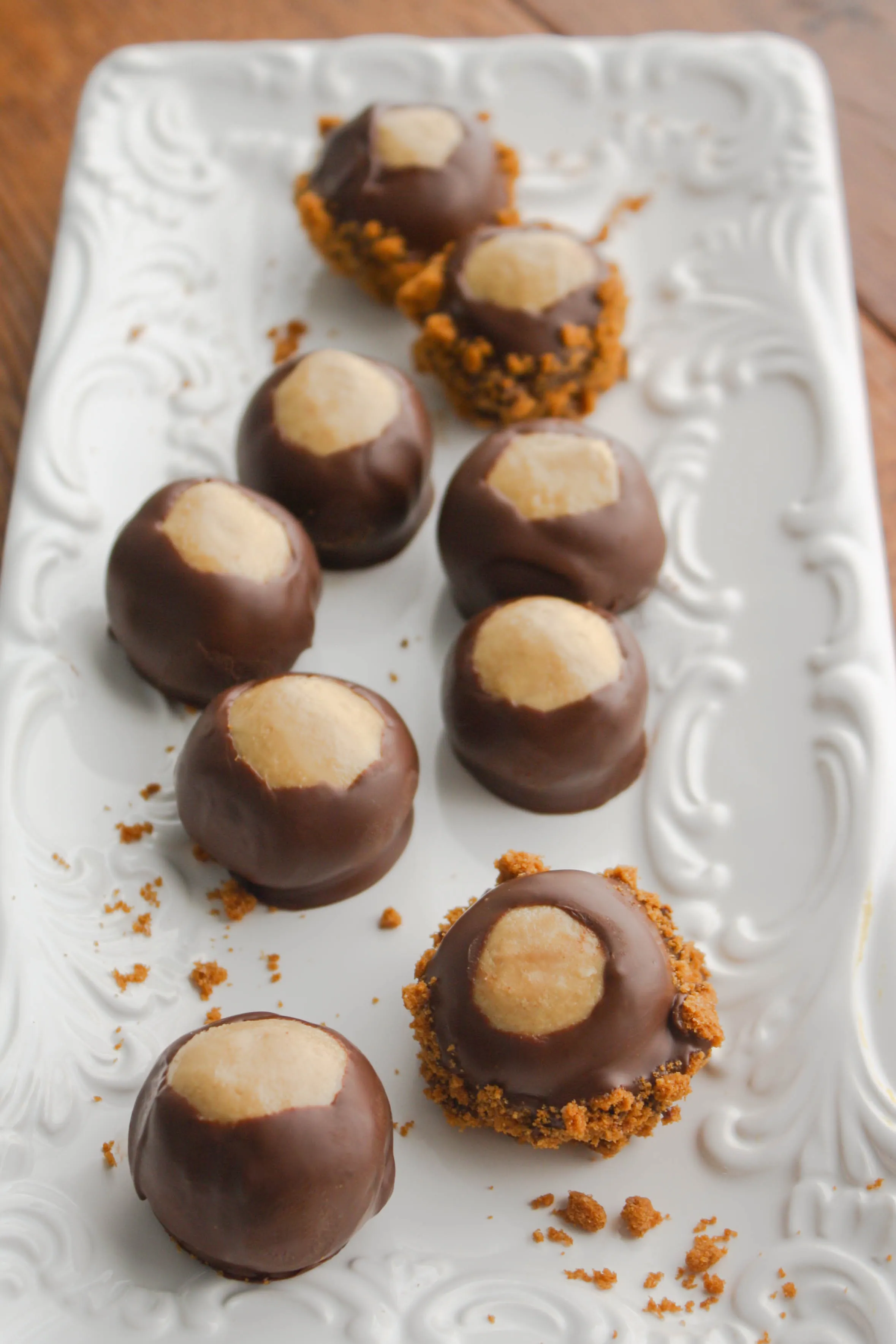 Peanut Butter Buckeyes Candy are a fun and delicious treat! You'll love buckeyes candy!