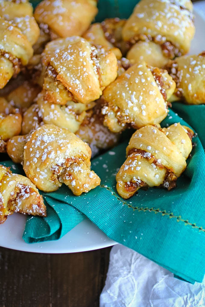 Pumpkin and Walnut Rugelach Cookies are a lovely way to celebrate! Enjoy these Pumpkin and Walnut Rugelach Cookies this season!