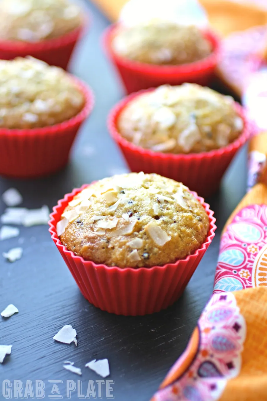 Quinoa, Coconut and Date Muffins are filling and delicious