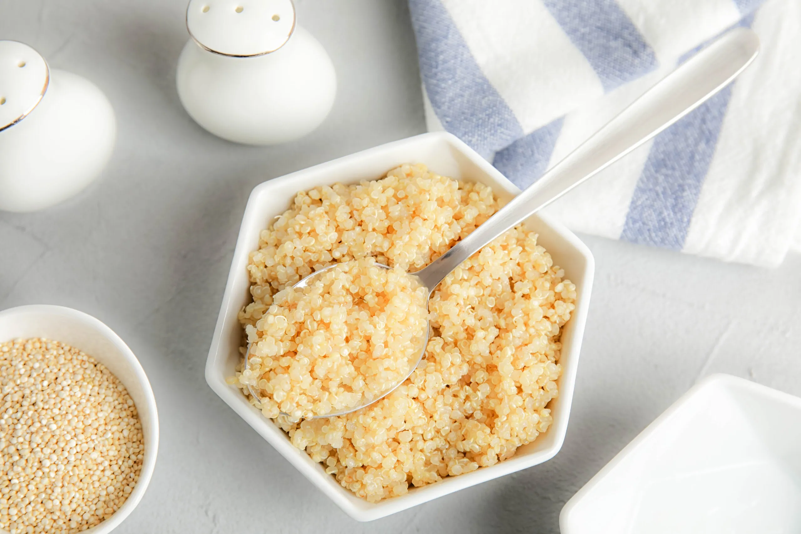 Quinoa is a nutritious and versatile dish.