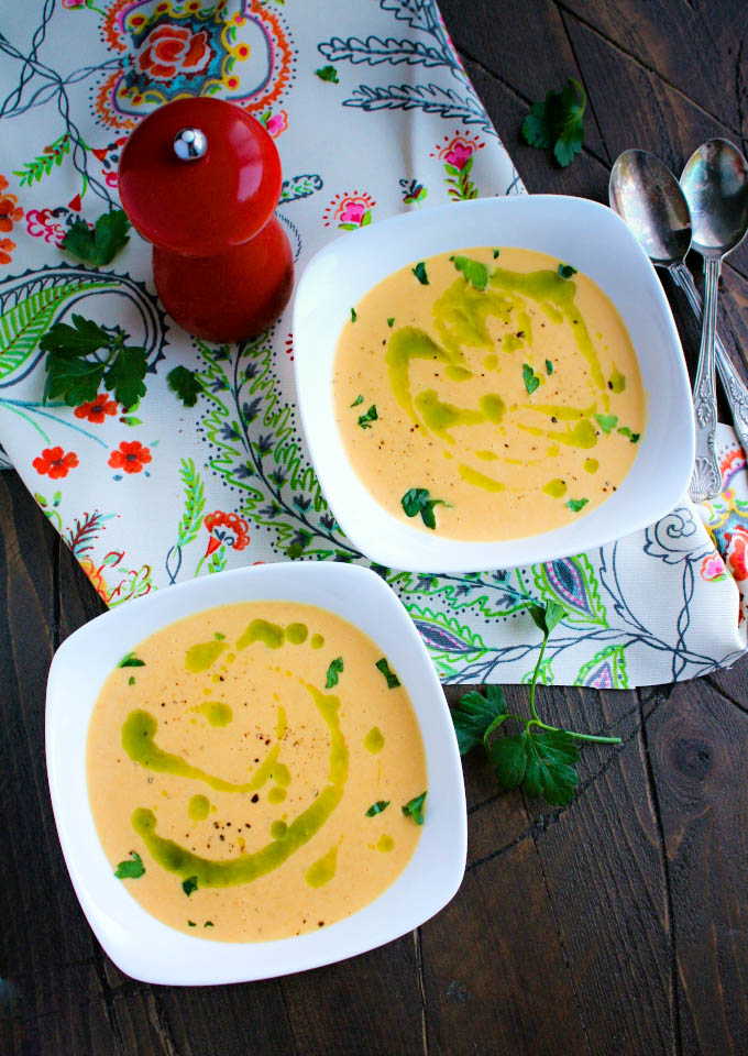 Roasted Butternut Squash & Fennel Soup with Parsley Oil is a delightful dish. You'll love the flavors of this Roasted Butternut Squash & Fennel Soup with Parsley Oil.