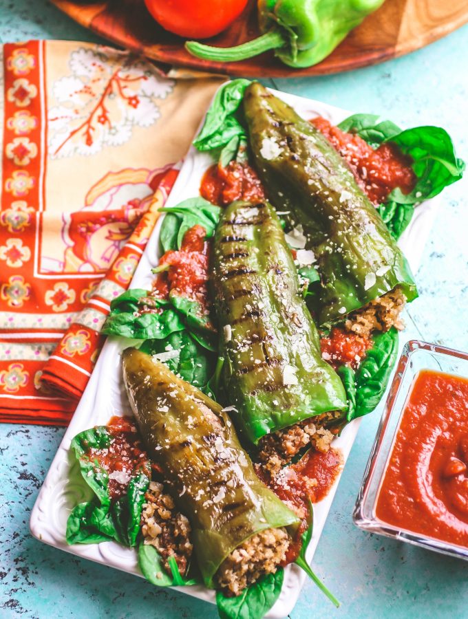 Sausage & Mushroom Stuffed and Grilled Peppers are an amazing summer dish. Sausage & Mushroom Stuffed and Grilled Peppers are fun to make and serve this season.
