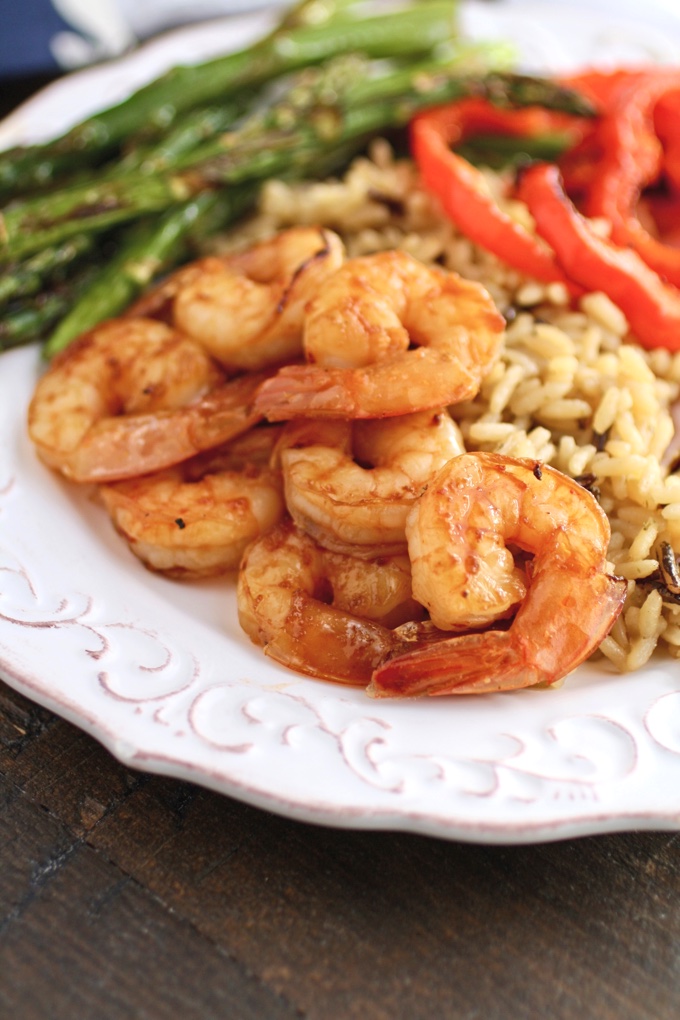 Sheet Pan Spicy Orange Shrimp with Vegetables is colorful and delicious. You'll love how easy it is to make, too!