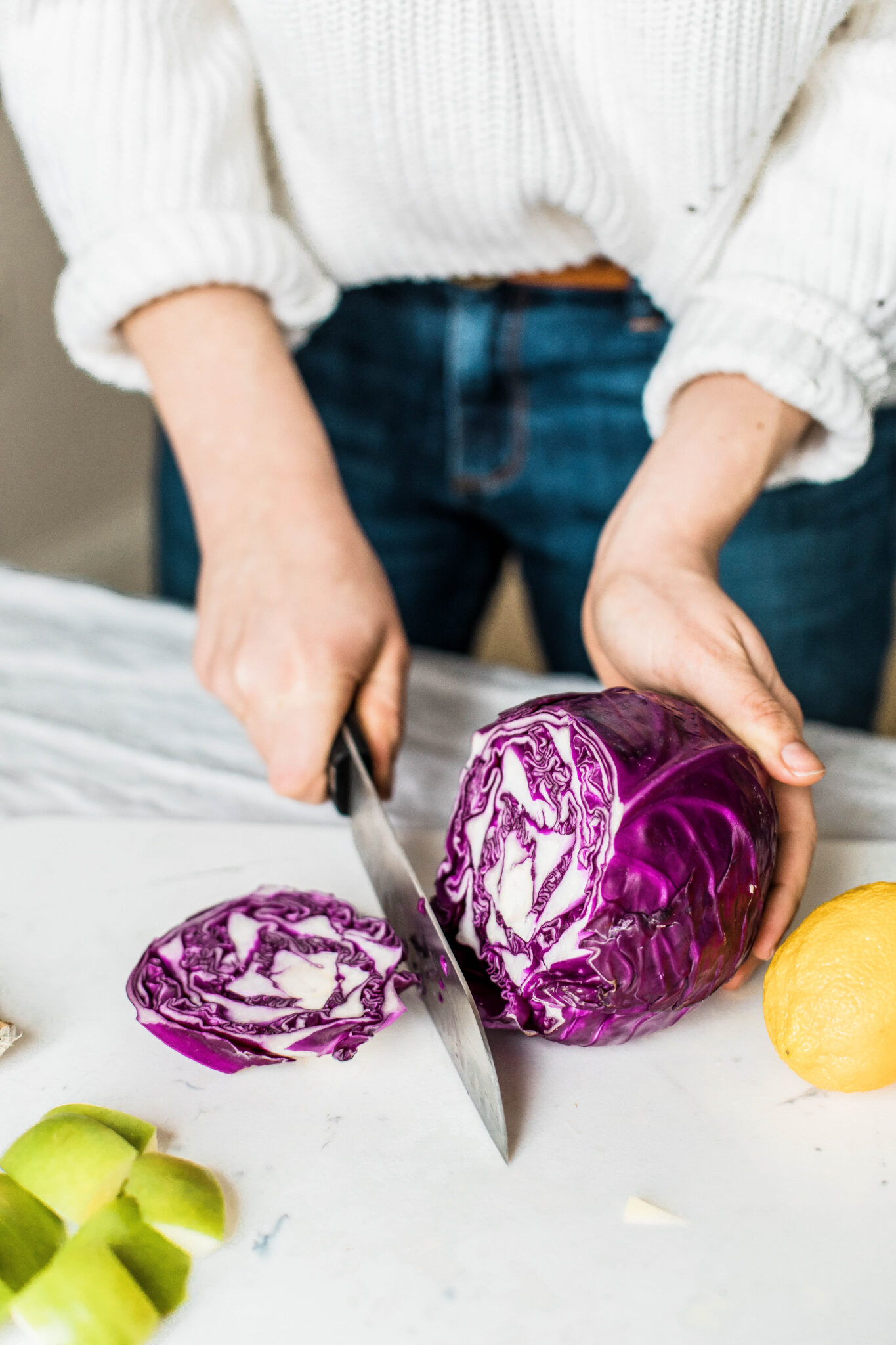 Simple Cabbage Salad with Poppyseed Dressing