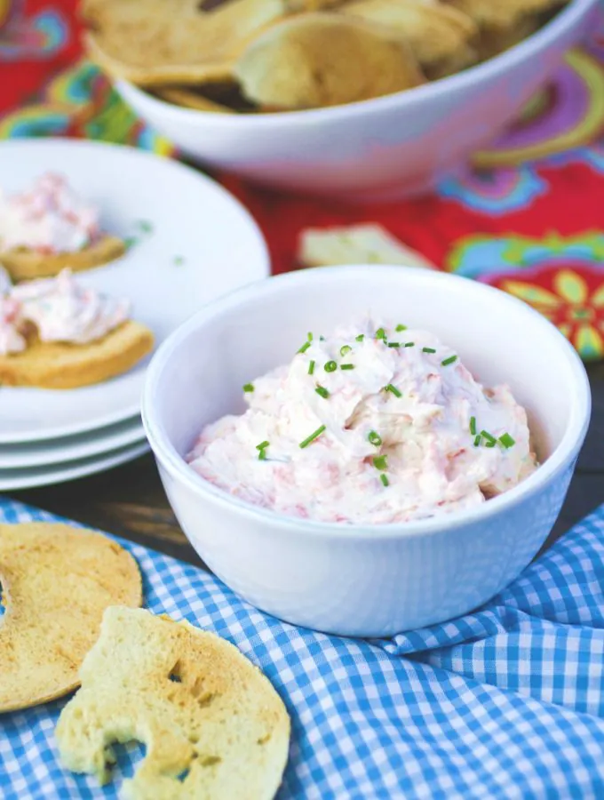 Simple Smoked Salmon Spread is perfect for a party! You'll love this salmon spread for any occasion.