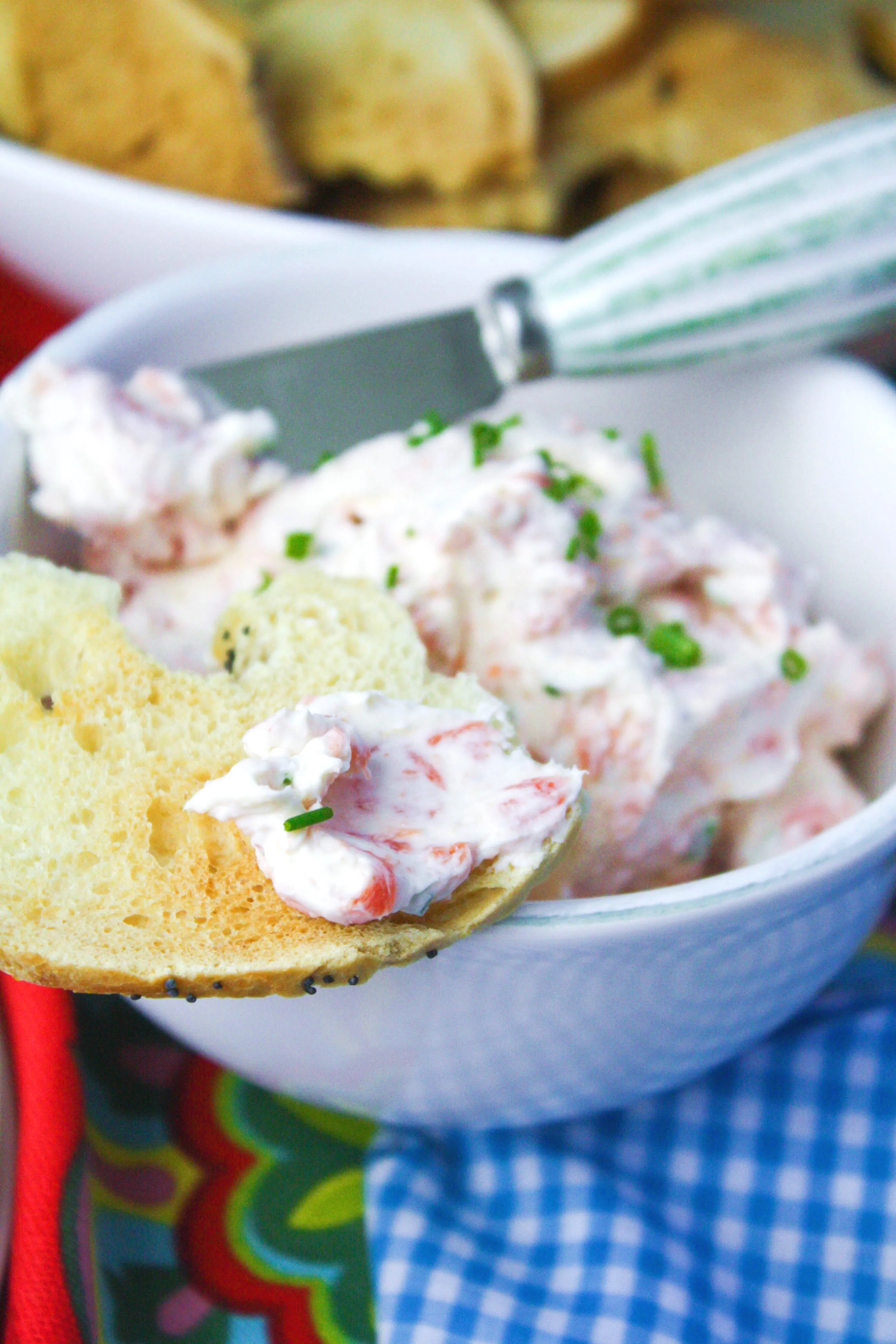 Simple Smoked Salmon Spread is a creamy appetizer you'll love to serve. This smoked salmon spread is so easy to make, too!