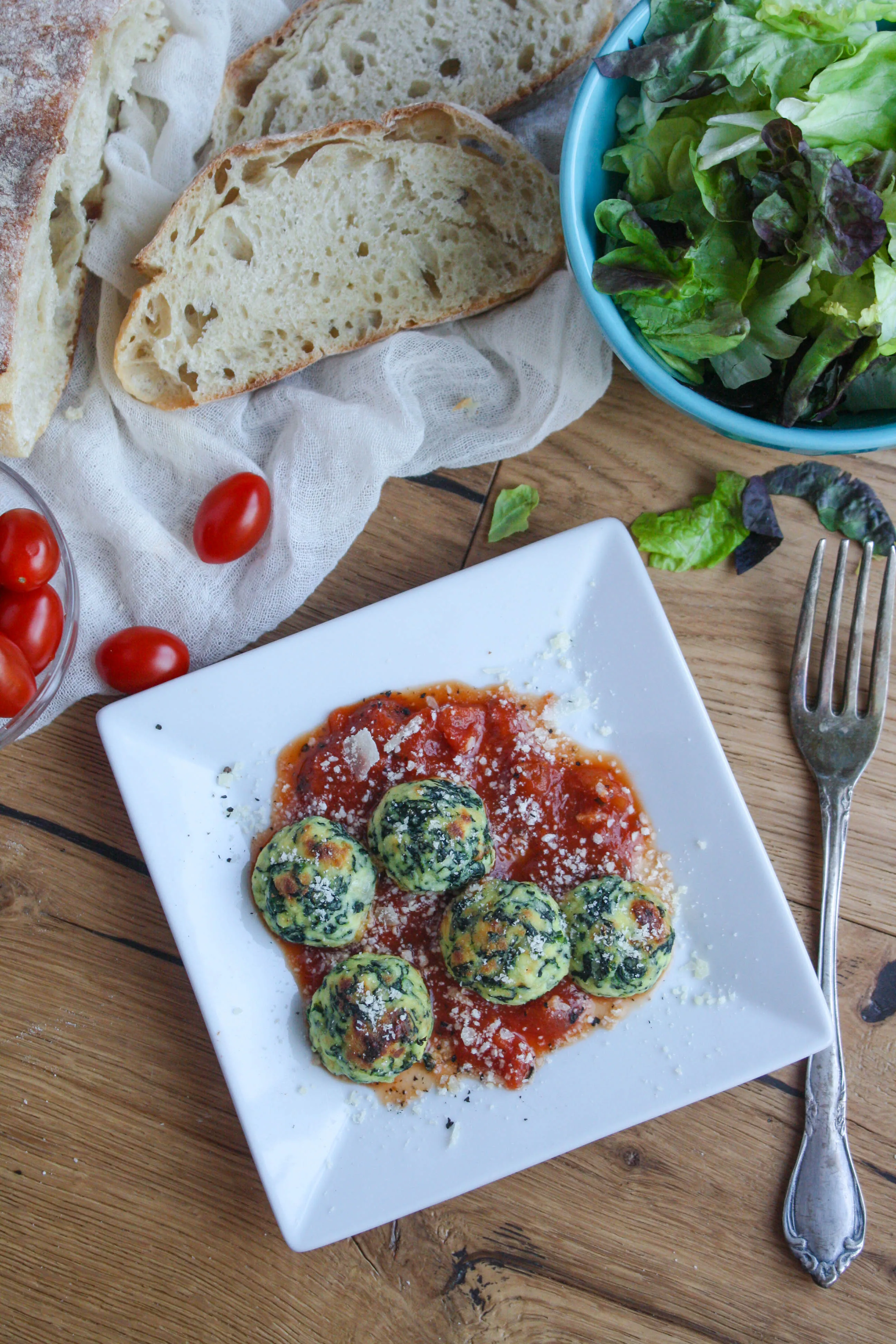 Simple Spinach and Ricotta Gnocchi are a favorite of mine! This Italian dish is delicious and easy to make. 