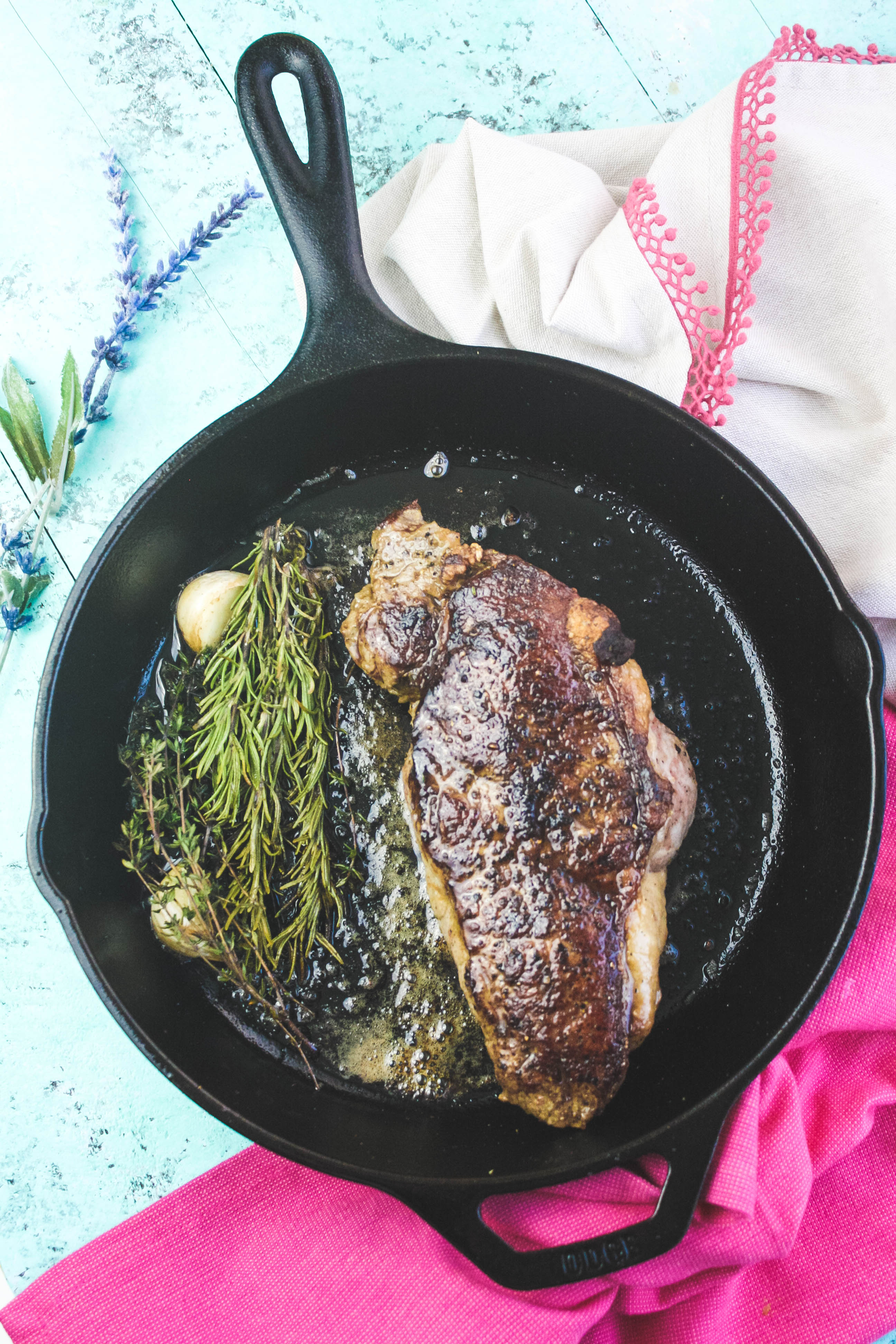 Skillet-Cooked NY Strip Steak with Chimichurri Sauce is lovely and so flavorful for a nice main dish. Skillet-Cooked NY Strip Steak with Chimichurri Sauce is a delightful dish for your next special meal.